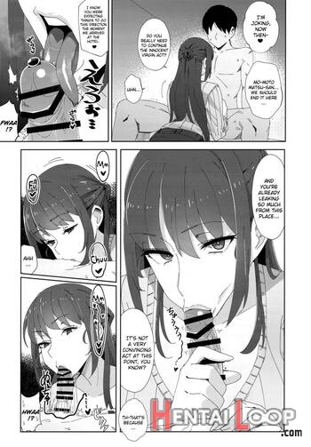 Shitsuyou Ni Ima No Kanojo To Wakare Saseyou To Shite Kuru Senpai (28) page 9