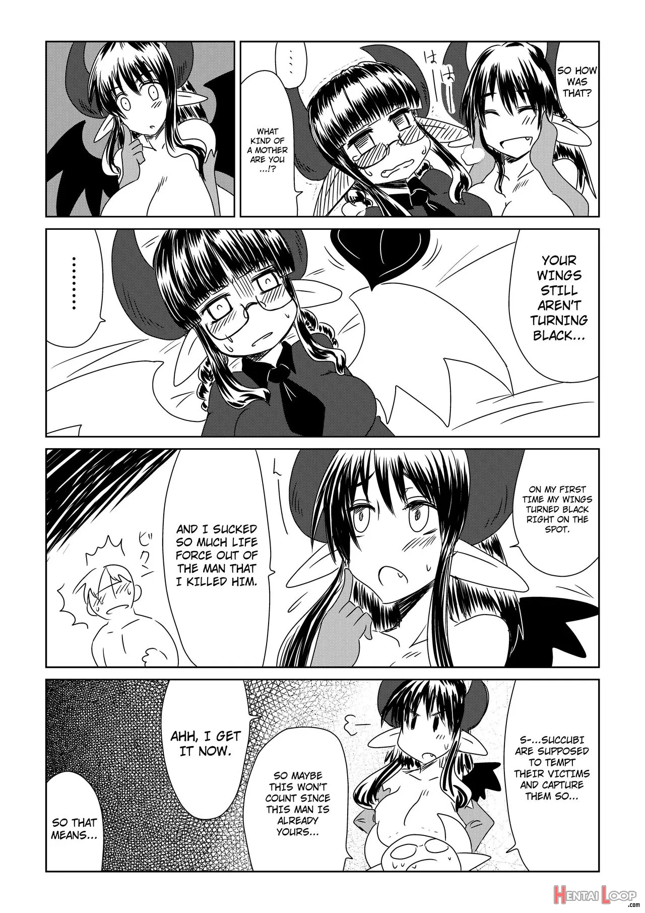 Shojo Succubus Wa Hane Ga Shiroi. page 14