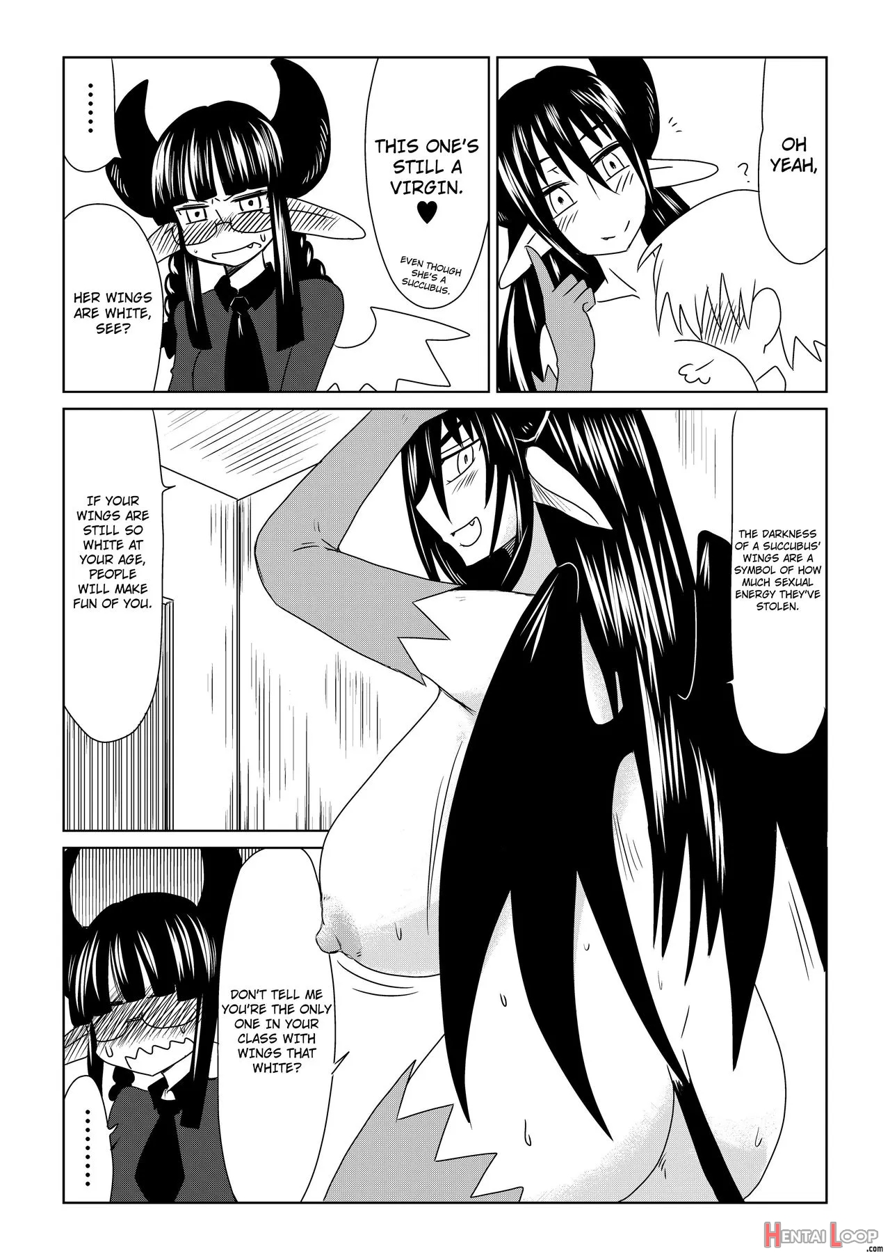 Shojo Succubus Wa Hane Ga Shiroi. page 4