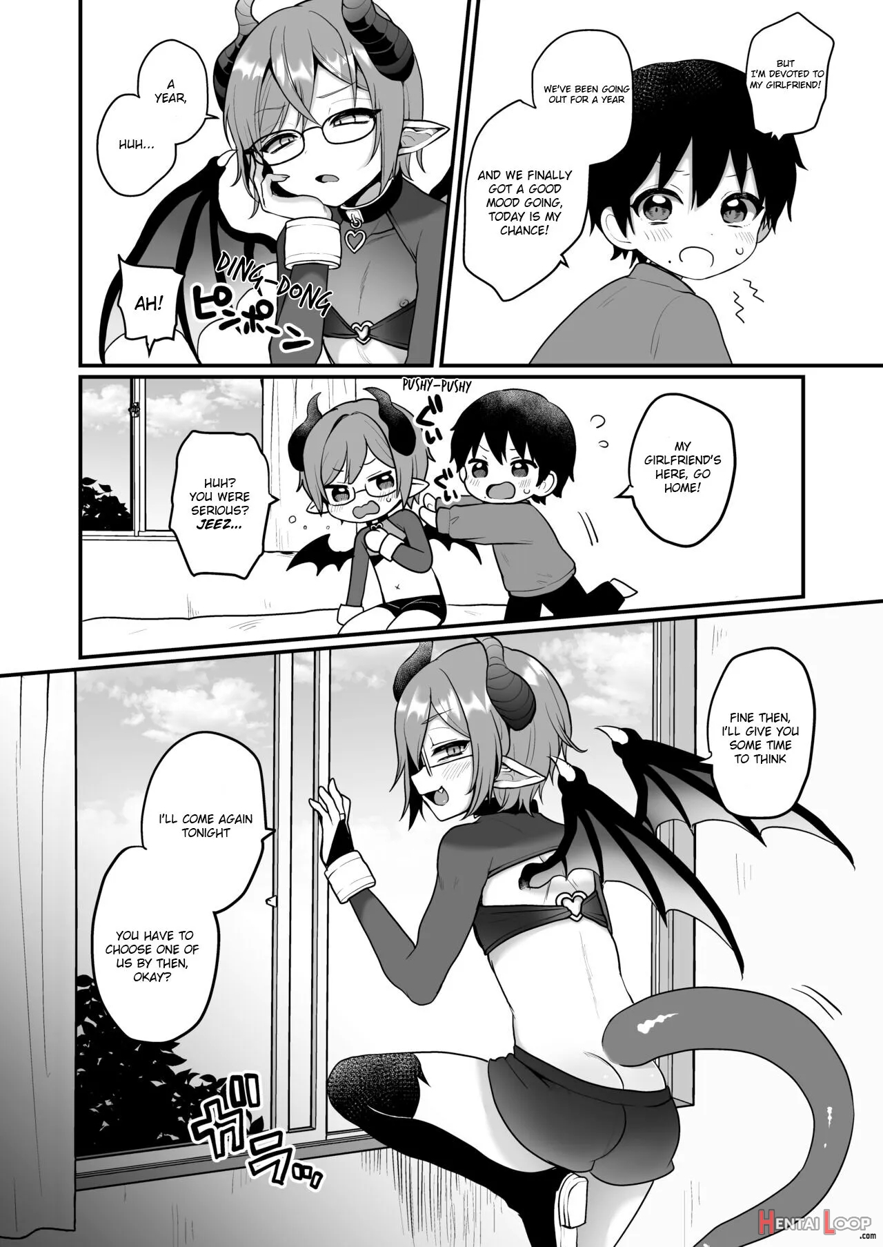 Shukudai De Ningen To Ecchi Suru Inma-kun-tachi No Hon page 4