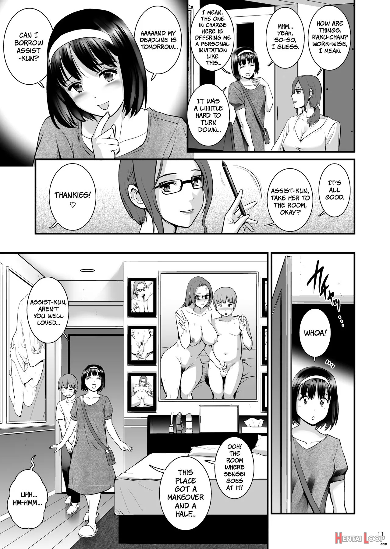 Shukujo Monologue Employer page 10