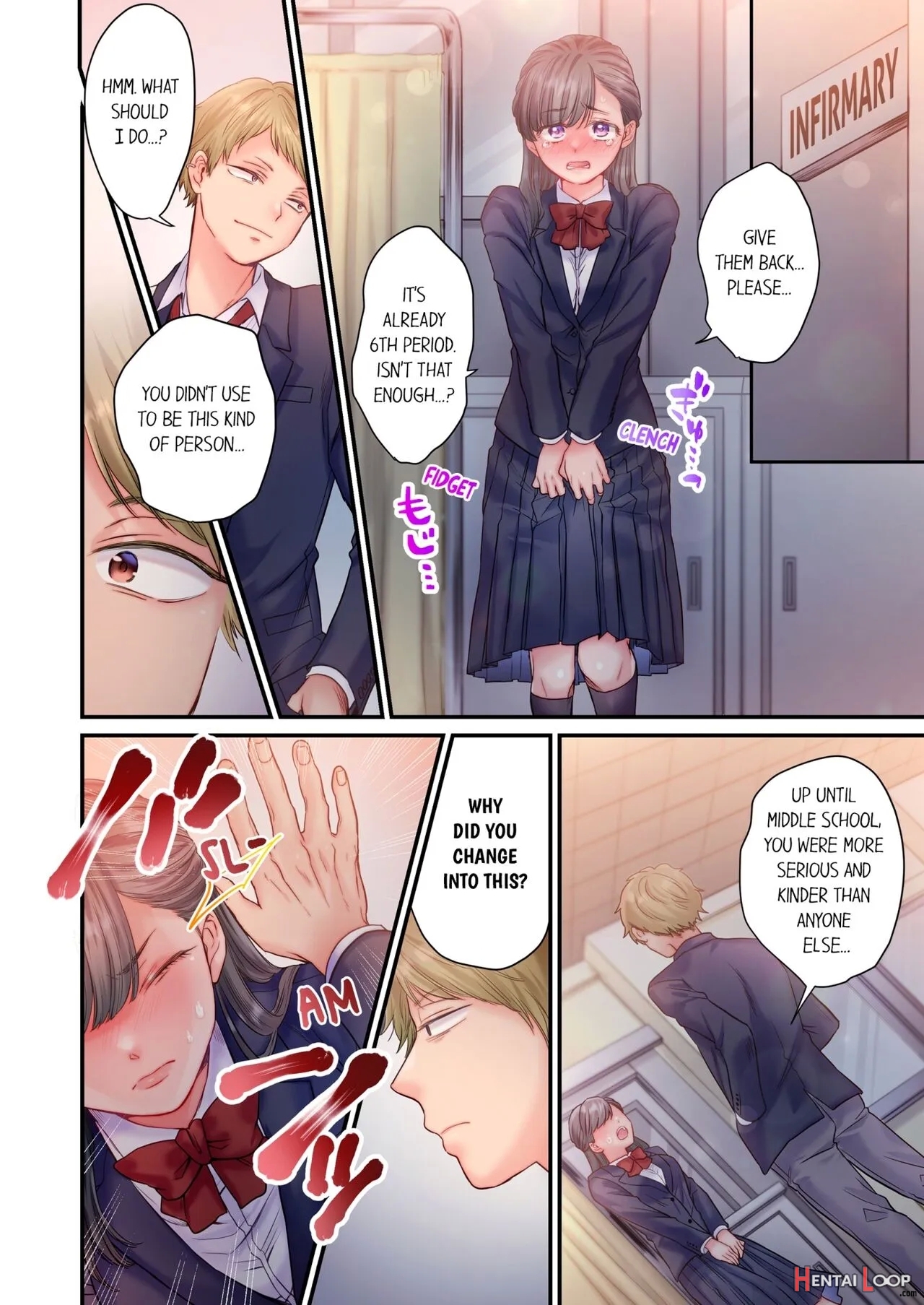 Skirt No Naka, Netorare-chuu. ~ Fuuki Iin Wa Furyou Ni Zettai Fukujuu Desu 1 - Decensored page 15