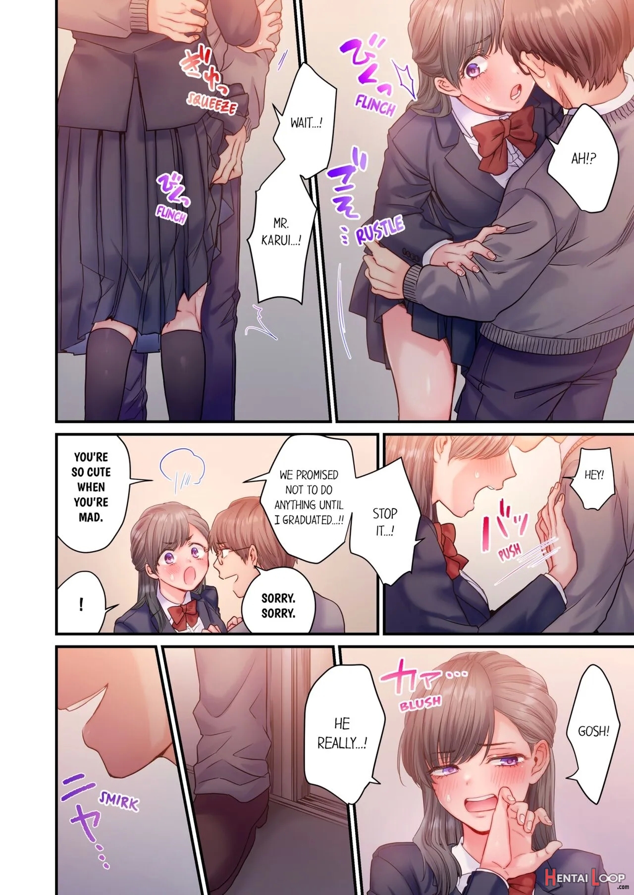 Skirt No Naka, Netorare-chuu. ~ Fuuki Iin Wa Furyou Ni Zettai Fukujuu Desu 1 - Decensored page 5