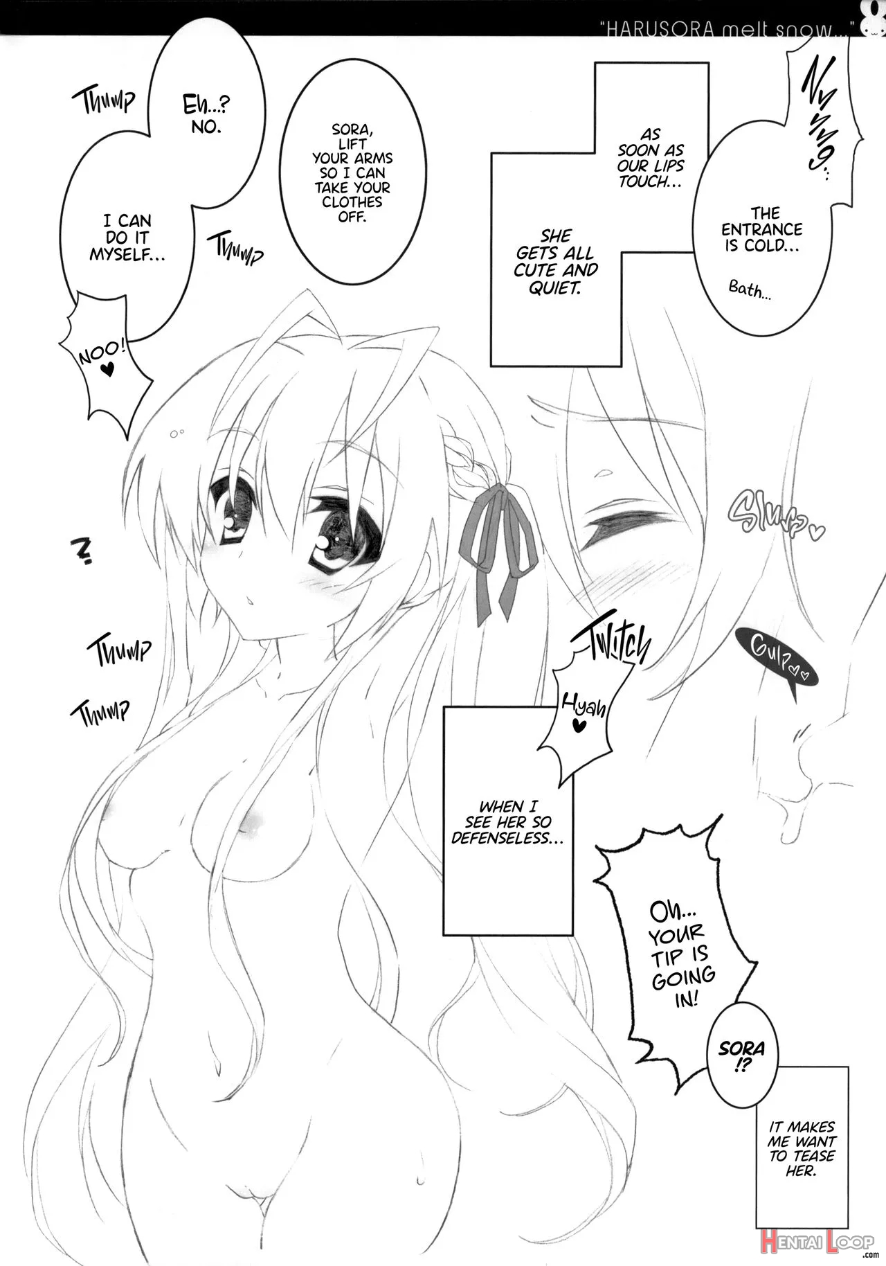 Sora Ori Snowin'! - Decensored page 4