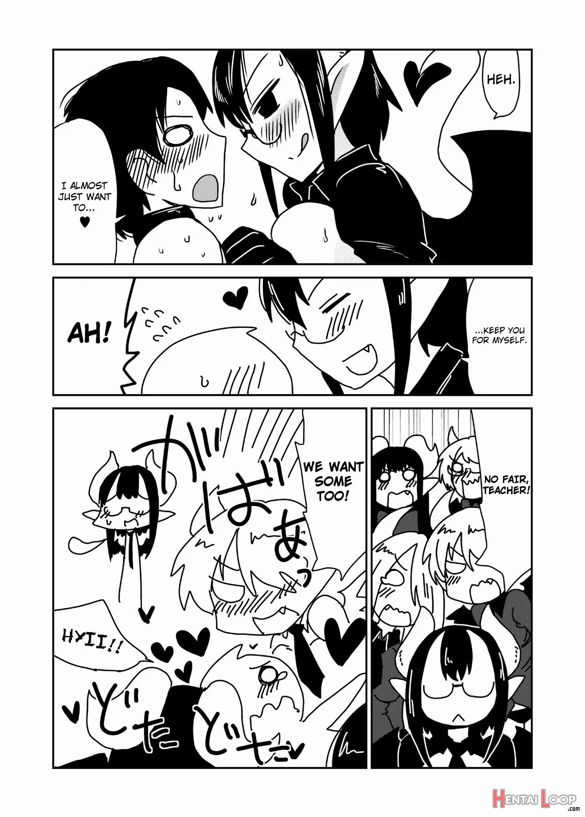 Succubus Gakuen, Class No Pet. page 21