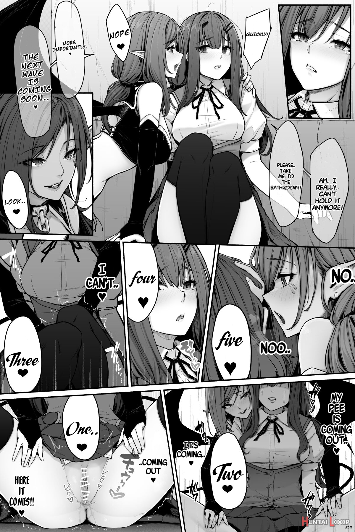 Succubus Ni Nyoui O Suwarete Oshikko Sasete Moraenai! page 12