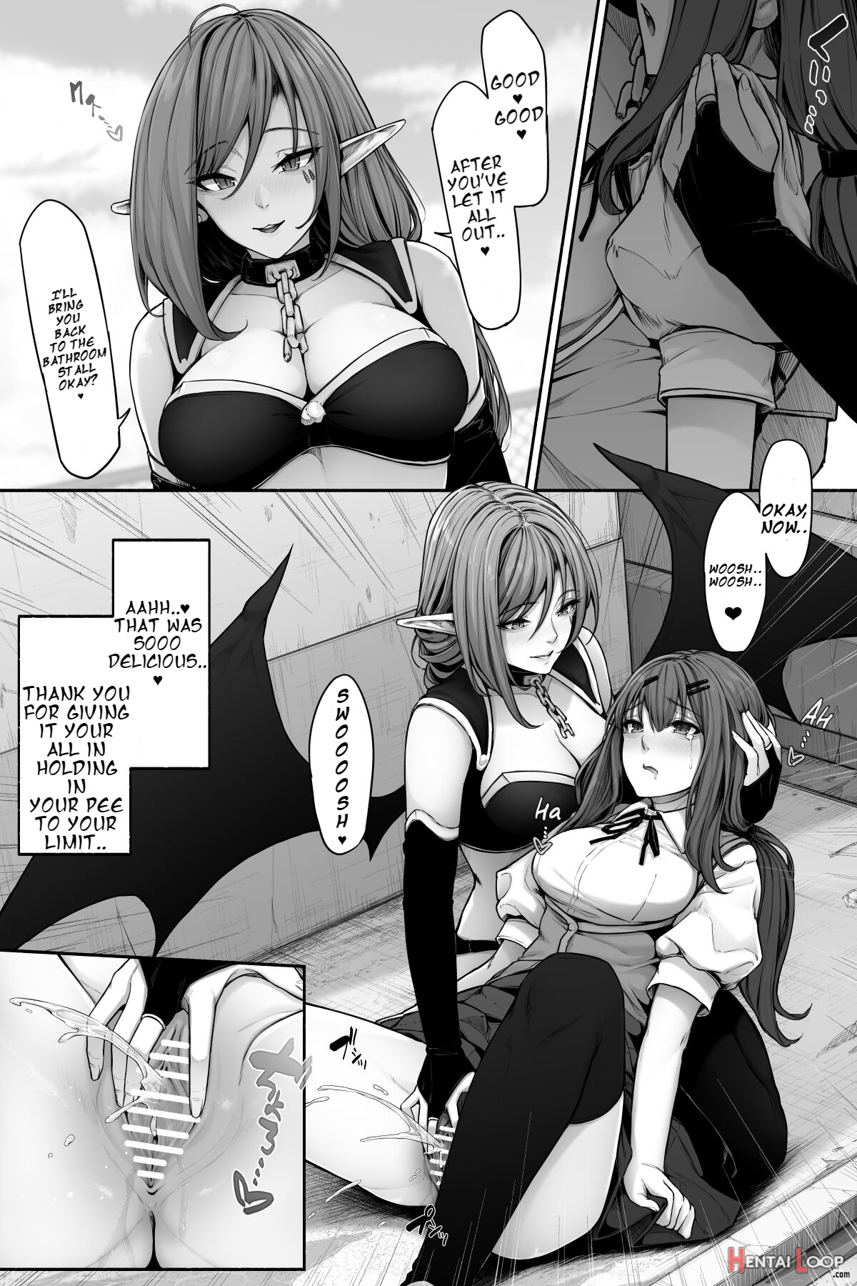 Succubus Ni Nyoui O Suwarete Oshikko Sasete Moraenai! page 16