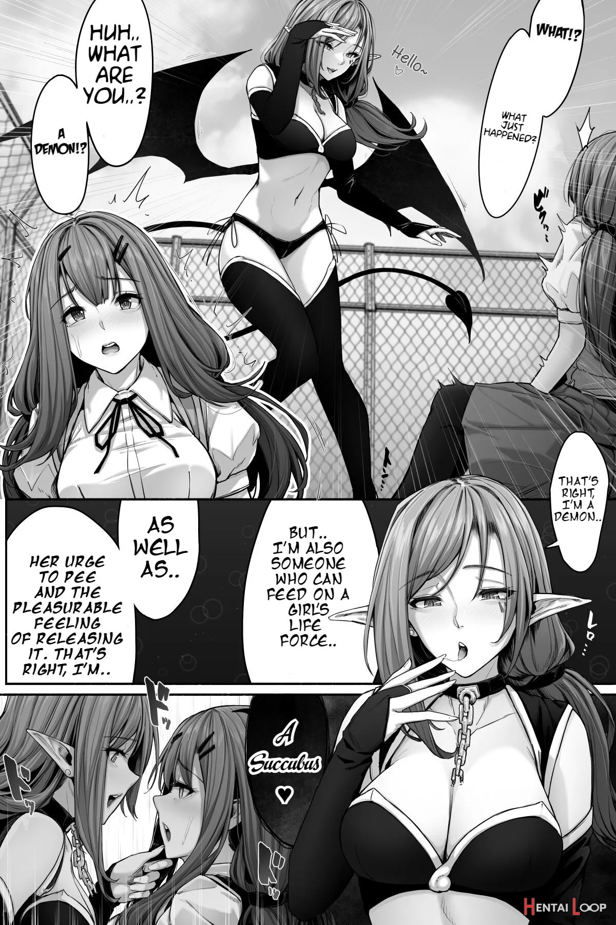 Succubus Ni Nyoui O Suwarete Oshikko Sasete Moraenai! page 6