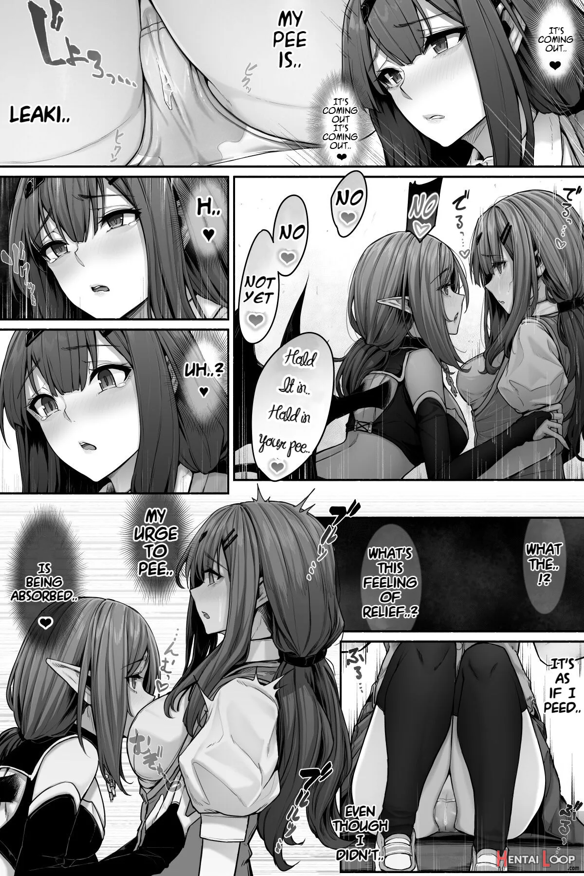 Succubus Ni Nyoui O Suwarete Oshikko Sasete Moraenai! page 9