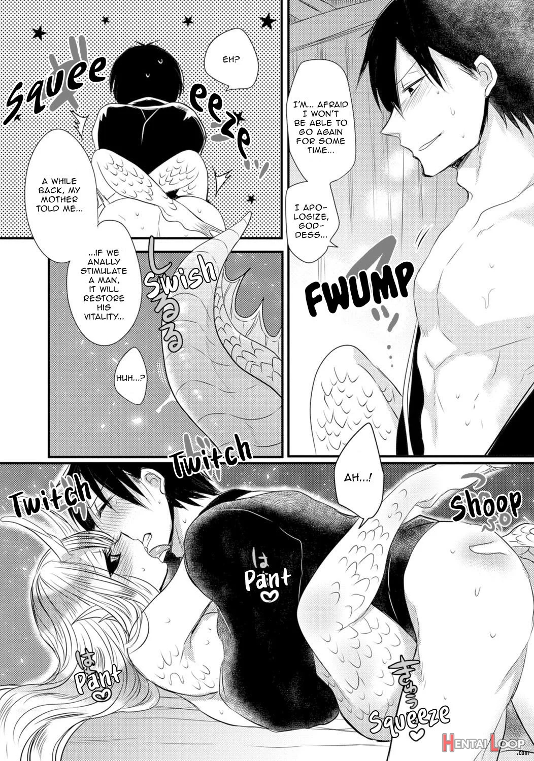 Suiryuu No Kami-sama Ni Ikenie O - Decensored page 12