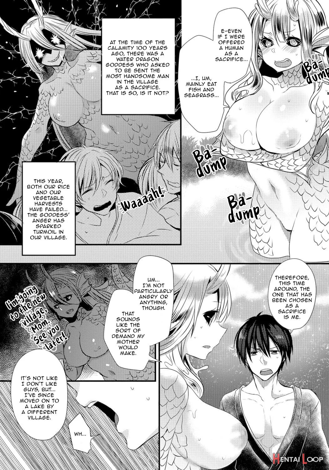 Suiryuu No Kami-sama Ni Ikenie O - Decensored page 2