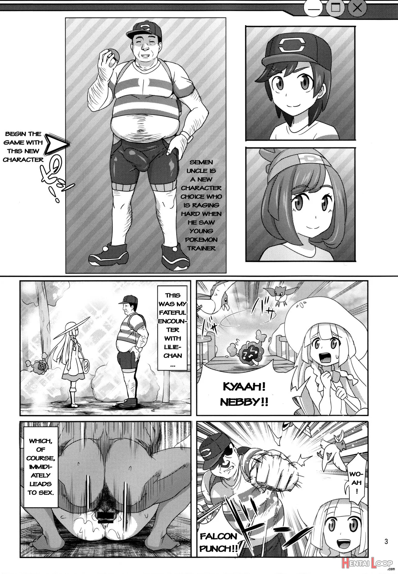 Sun Moon O Tanezuke Ojisan De New Game! page 2