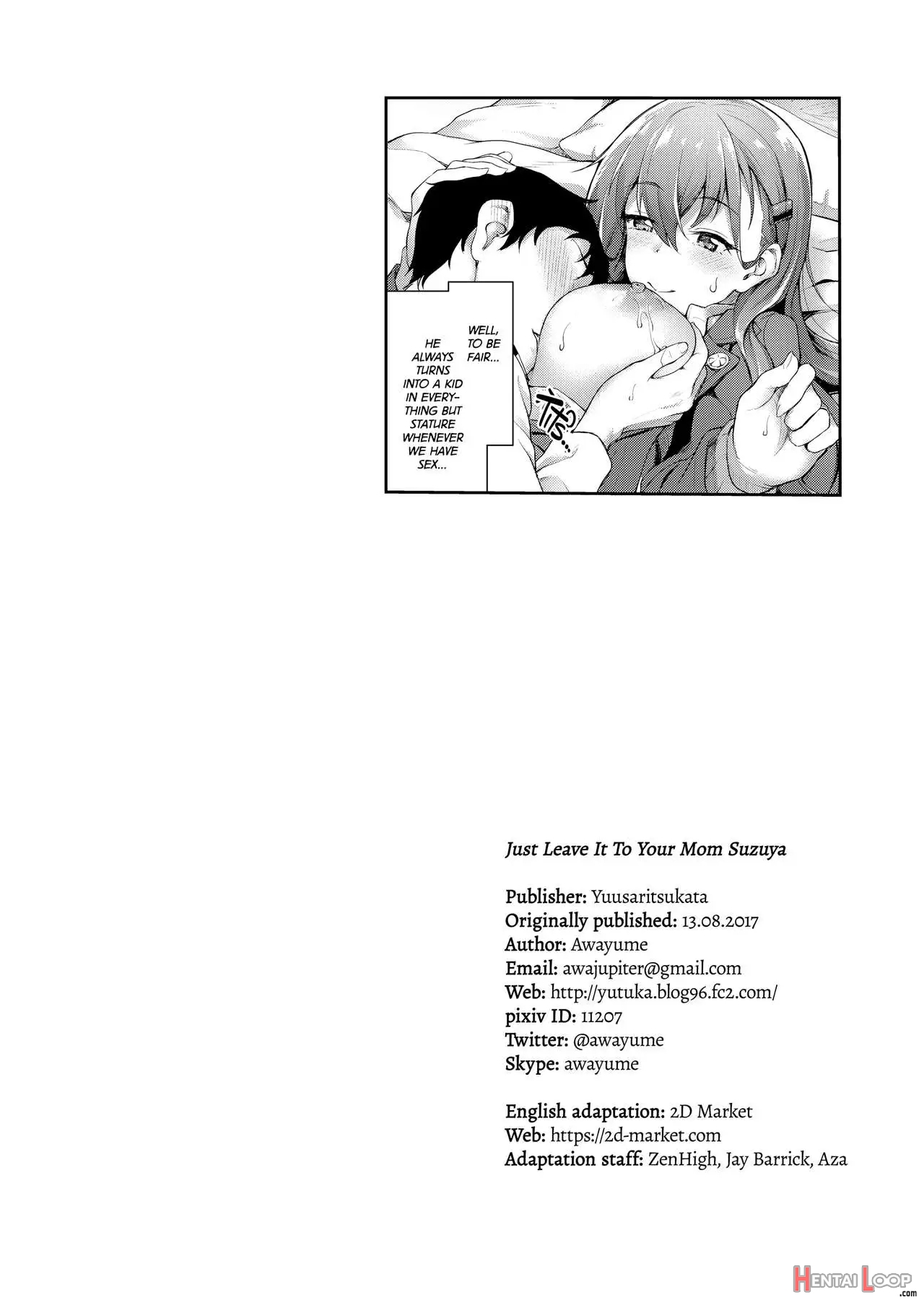 Suzuya Mama Ni Omakase - Decensored page 29