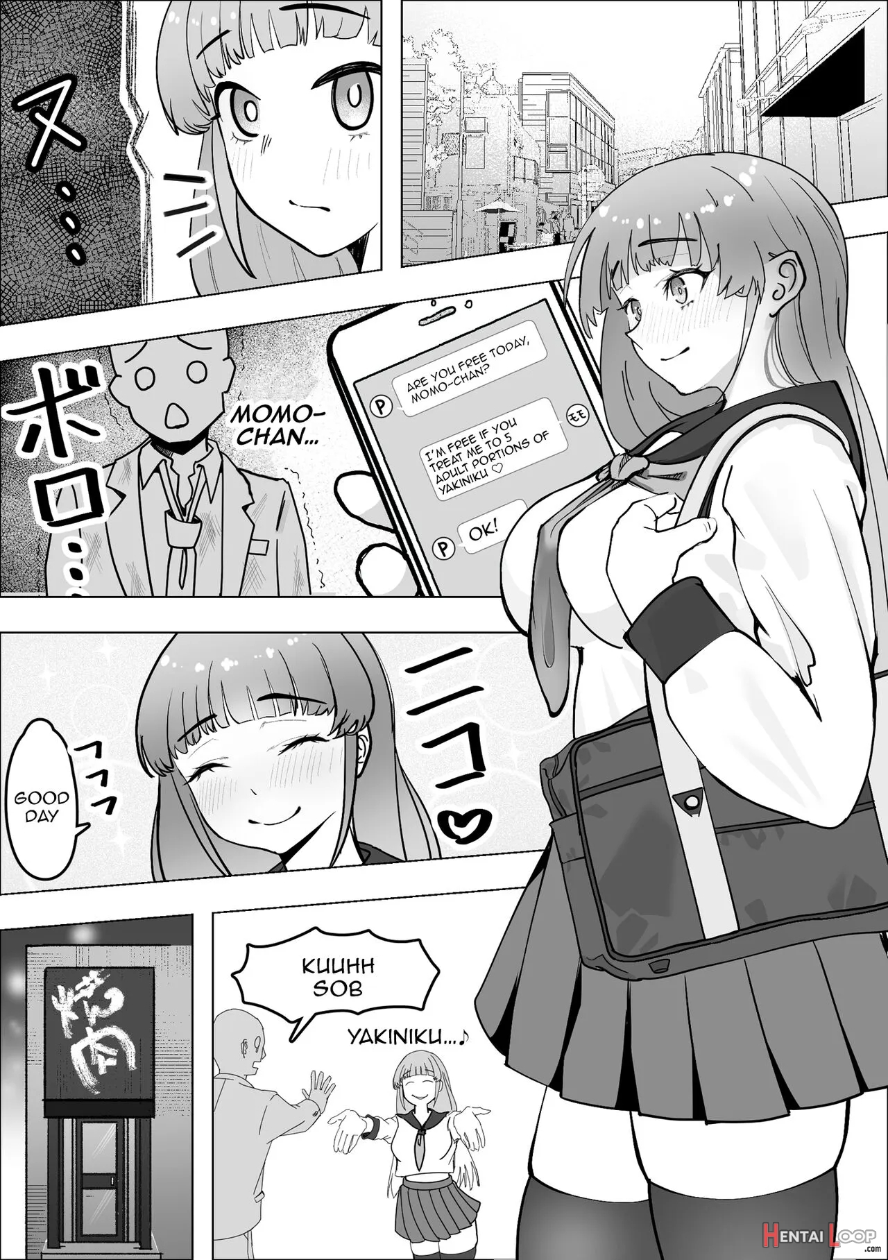 Tabe Gal -muchimuchi Tennen Gal Wa Papakatsu Shimasu- page 3