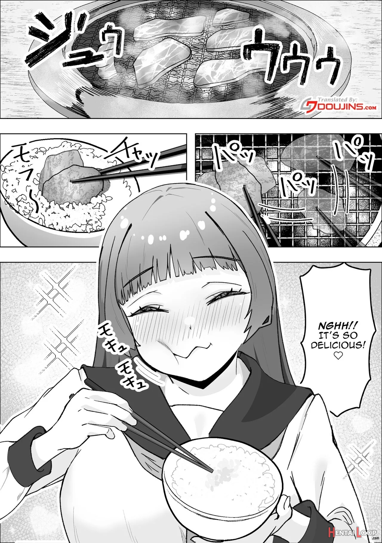 Tabe Gal -muchimuchi Tennen Gal Wa Papakatsu Shimasu- page 4