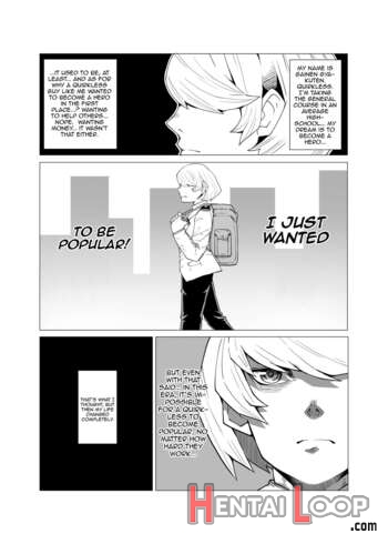 Teisou Gyakuten No Hero Academia ~ochako No Baai~ page 1
