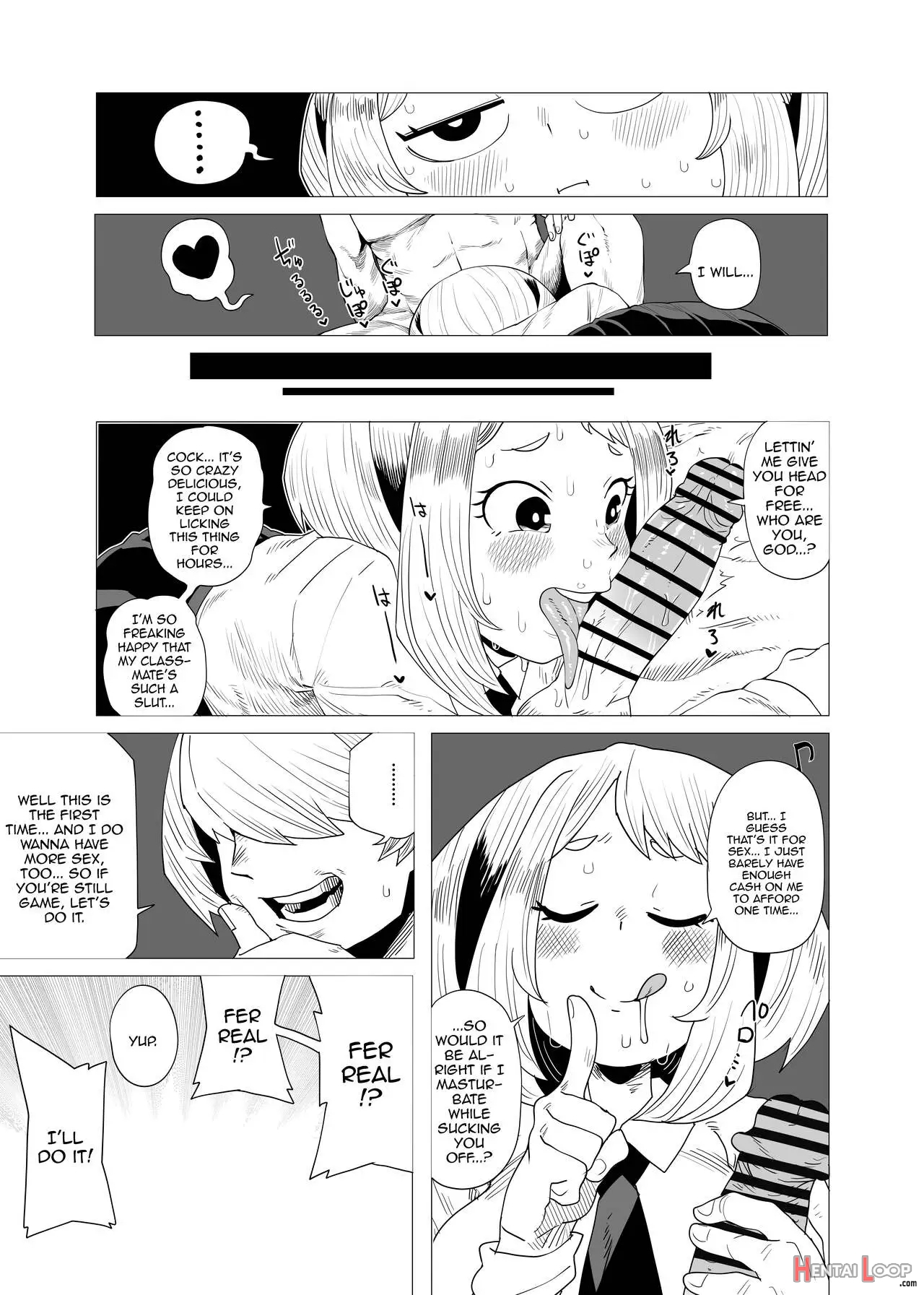 Teisou Gyakuten No Hero Academia ~ochako No Baai~ page 13