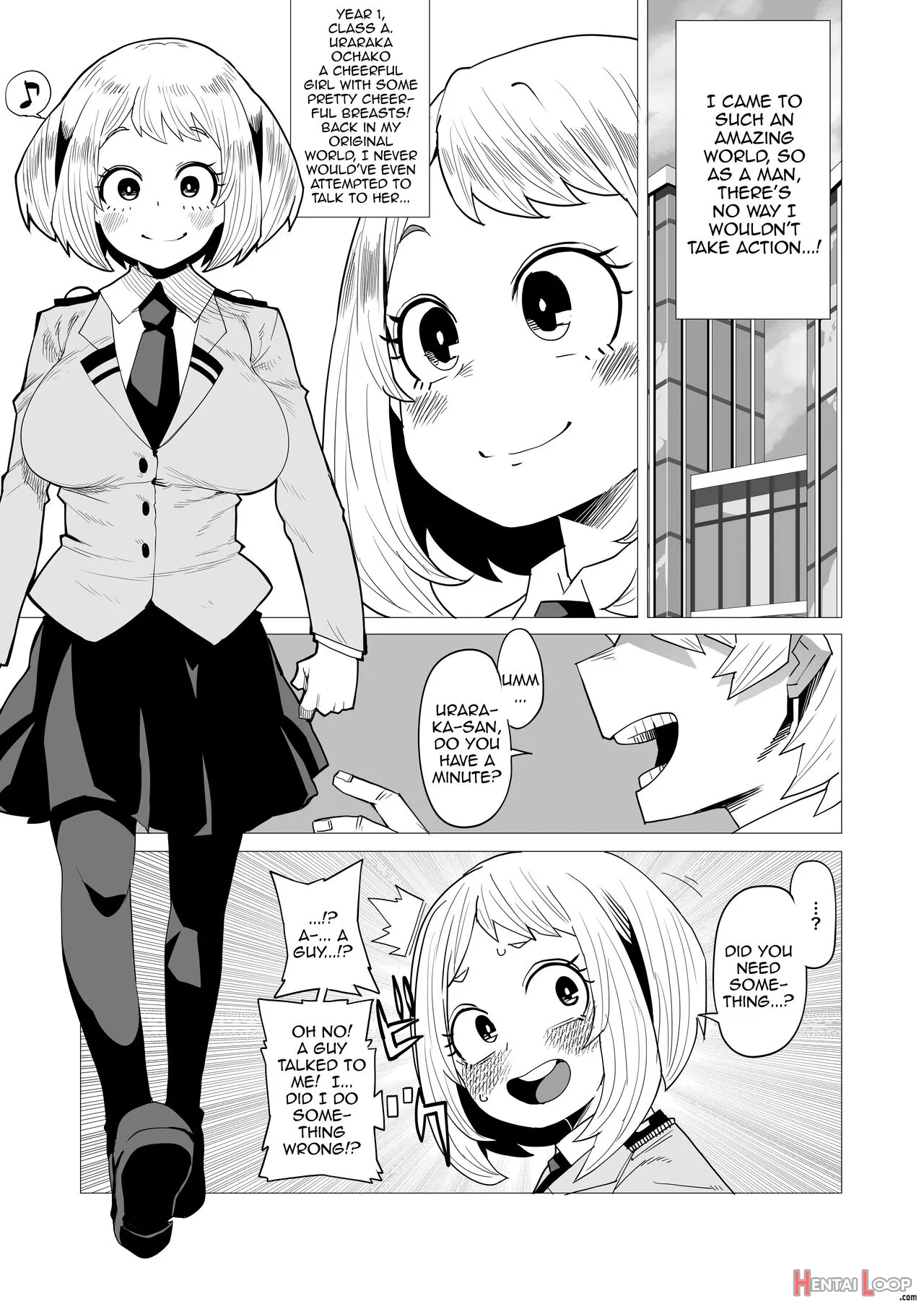 Teisou Gyakuten No Hero Academia ~ochako No Baai~ page 3