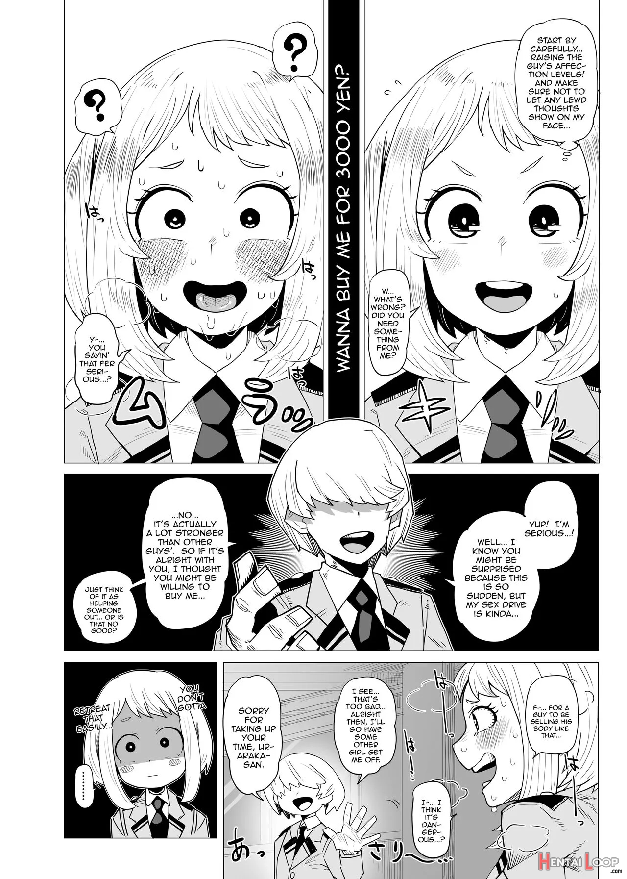 Teisou Gyakuten No Hero Academia ~ochako No Baai~ page 4