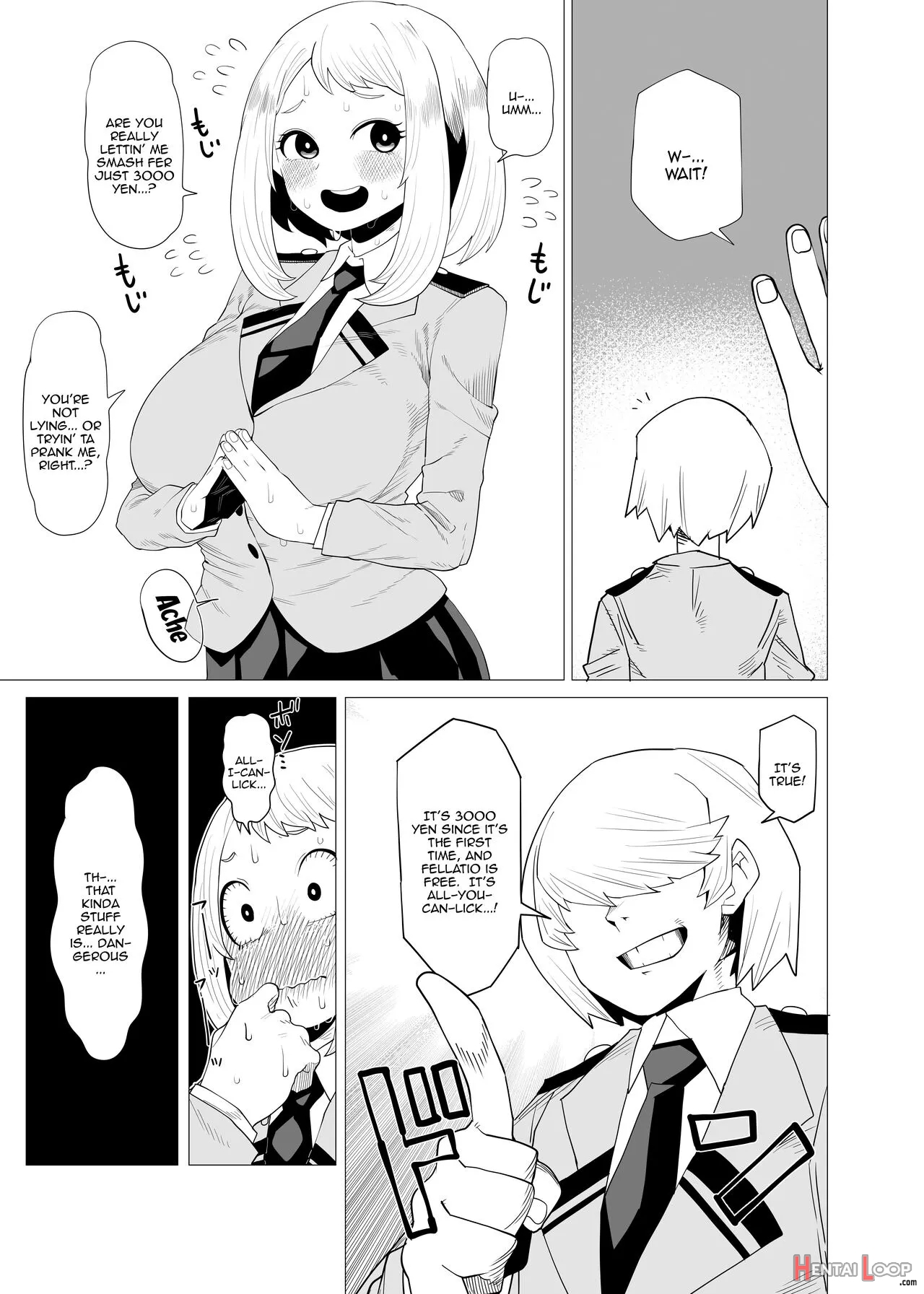 Teisou Gyakuten No Hero Academia ~ochako No Baai~ page 5