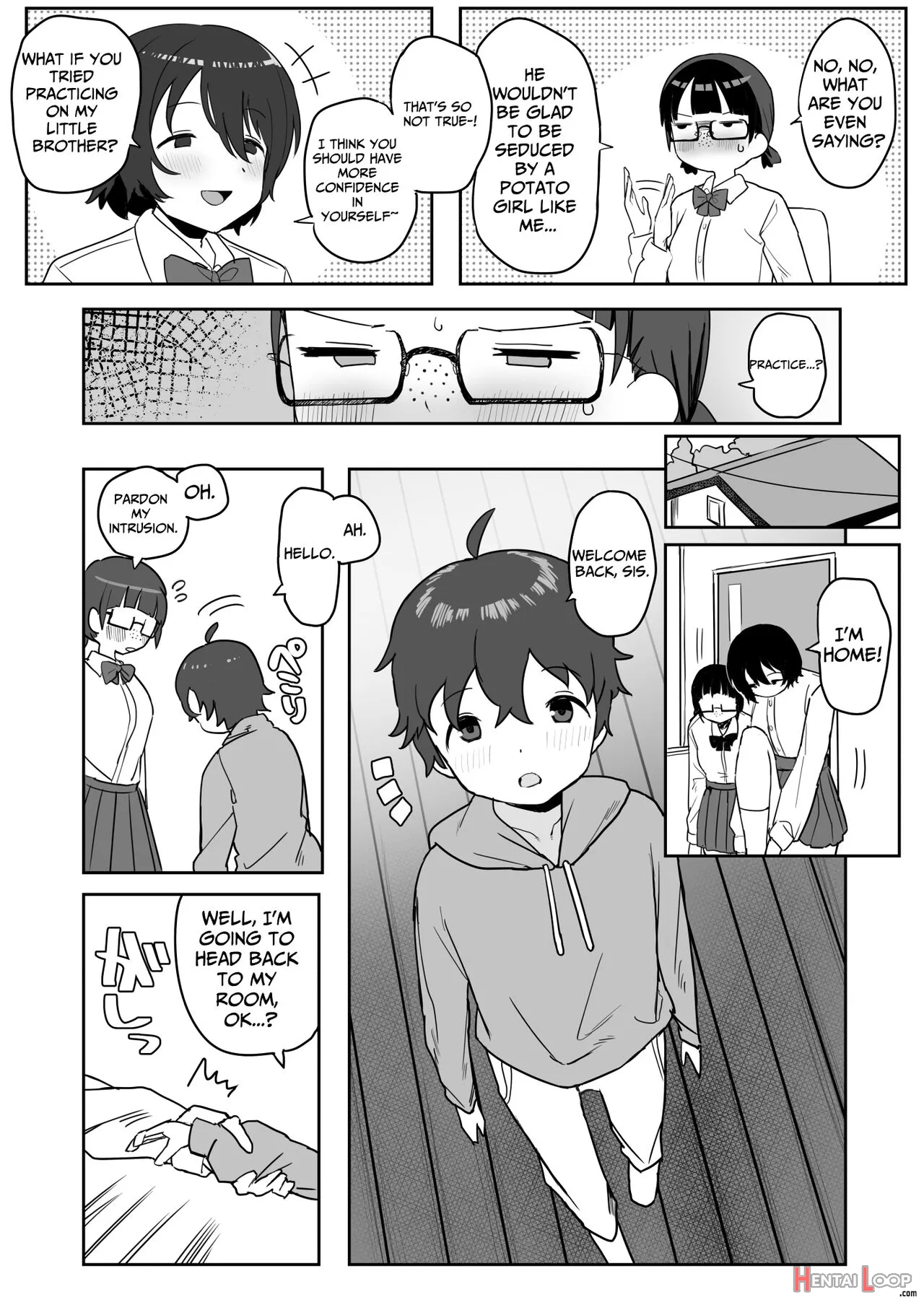 Toilet No Jimiko-san page 6