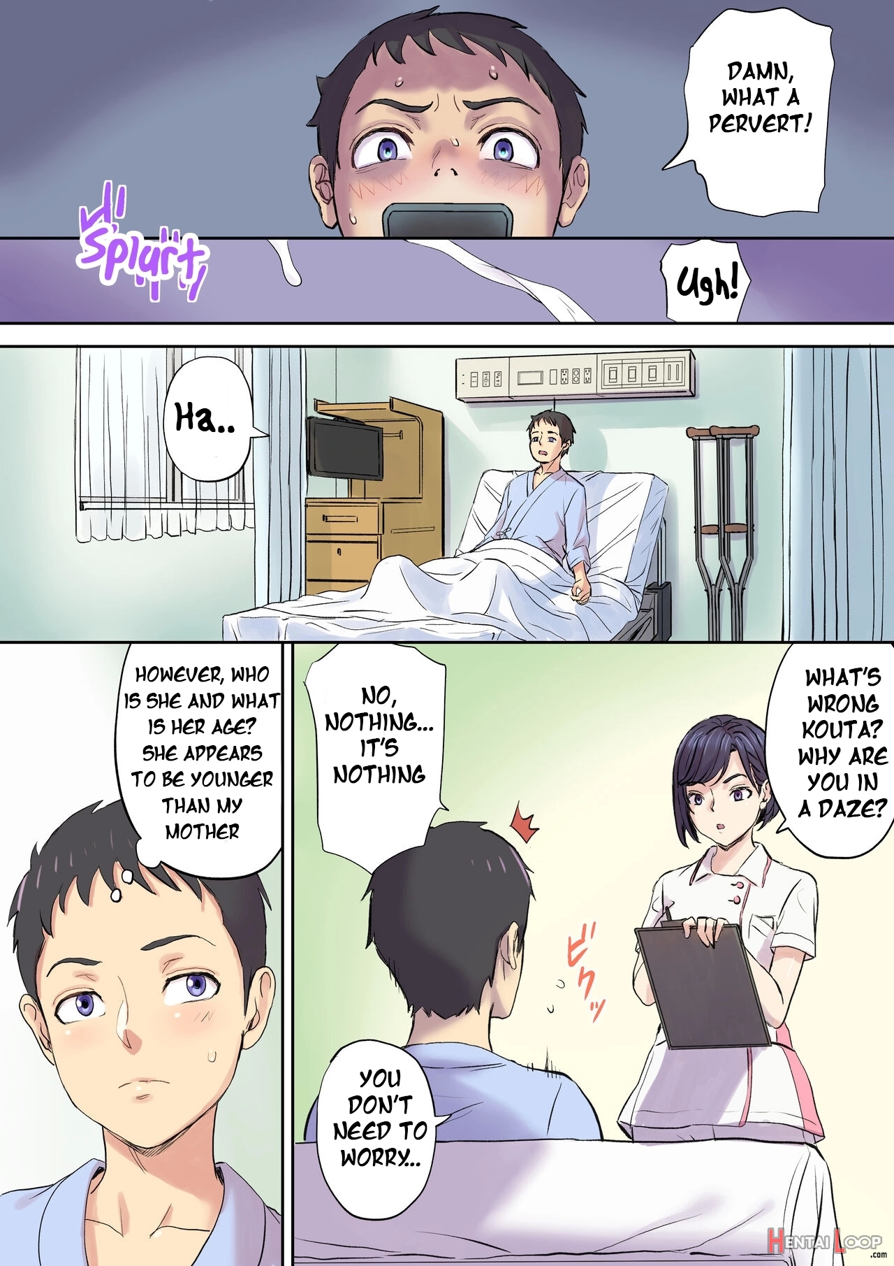 Tonari No Bed De Netorareru Kangoshi Jukubo page 32