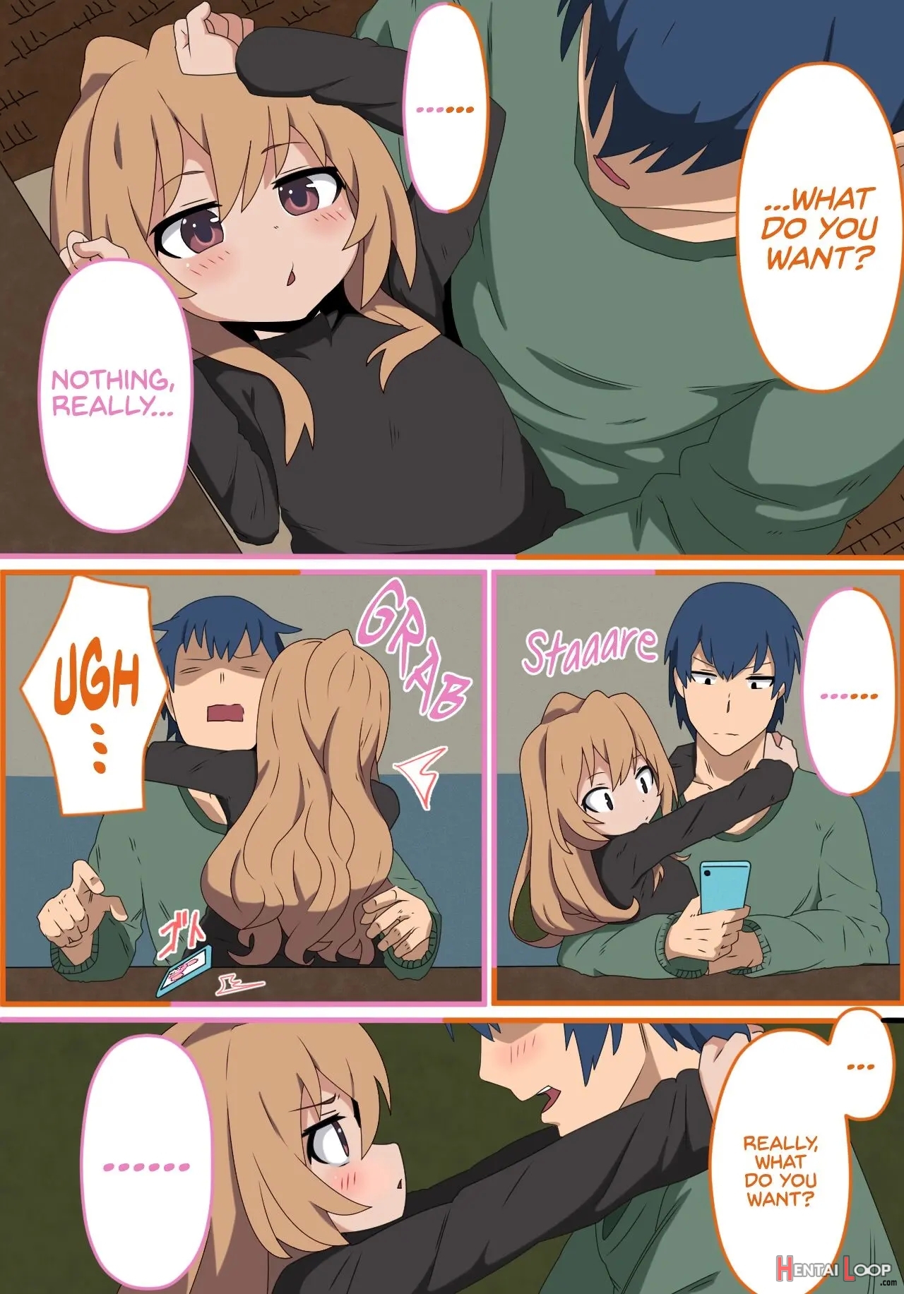 Toradora! No Erohon - Colorized page 7