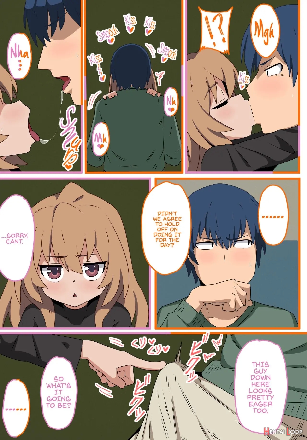 Toradora! No Erohon - Colorized page 8