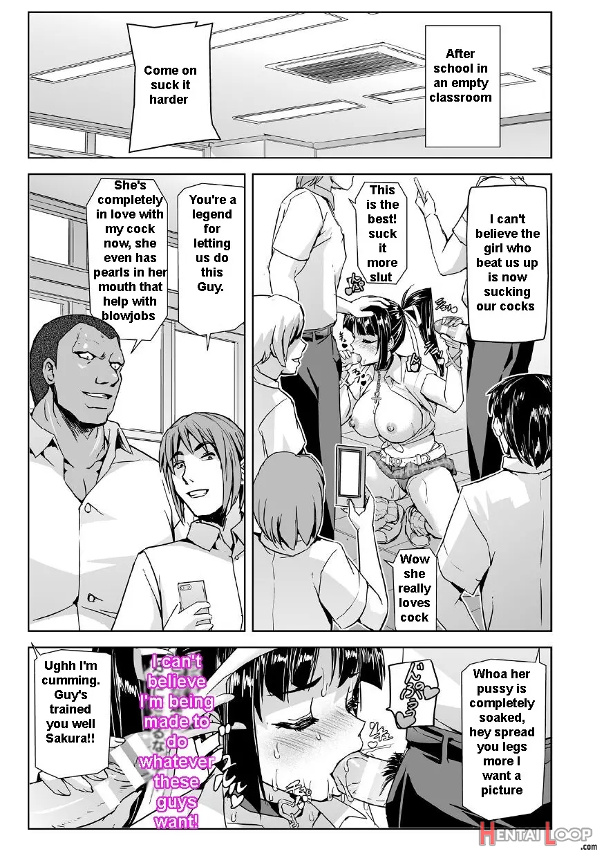 Torawareta Bishoujo Sousakan Kamishiro Sakura The Comic page 126