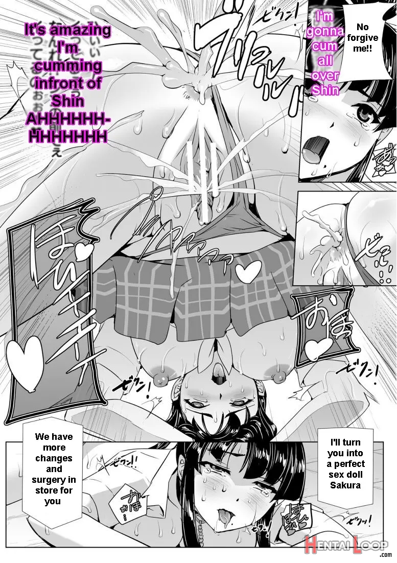 Torawareta Bishoujo Sousakan Kamishiro Sakura The Comic page 159