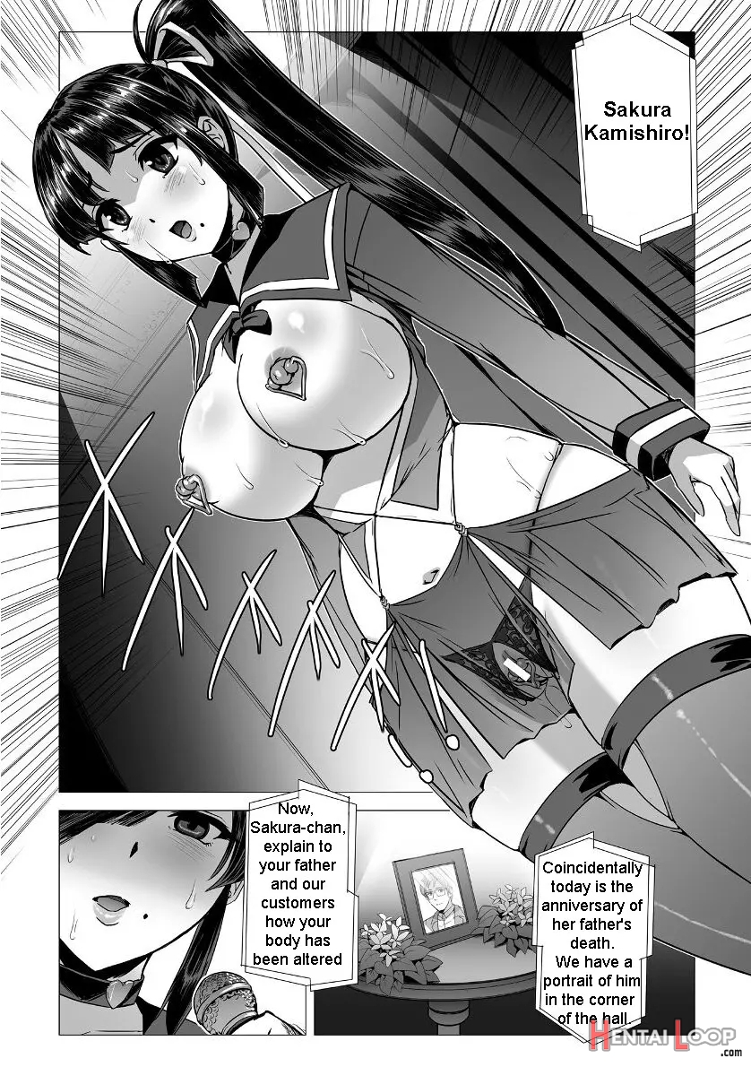 Torawareta Bishoujo Sousakan Kamishiro Sakura The Comic page 167