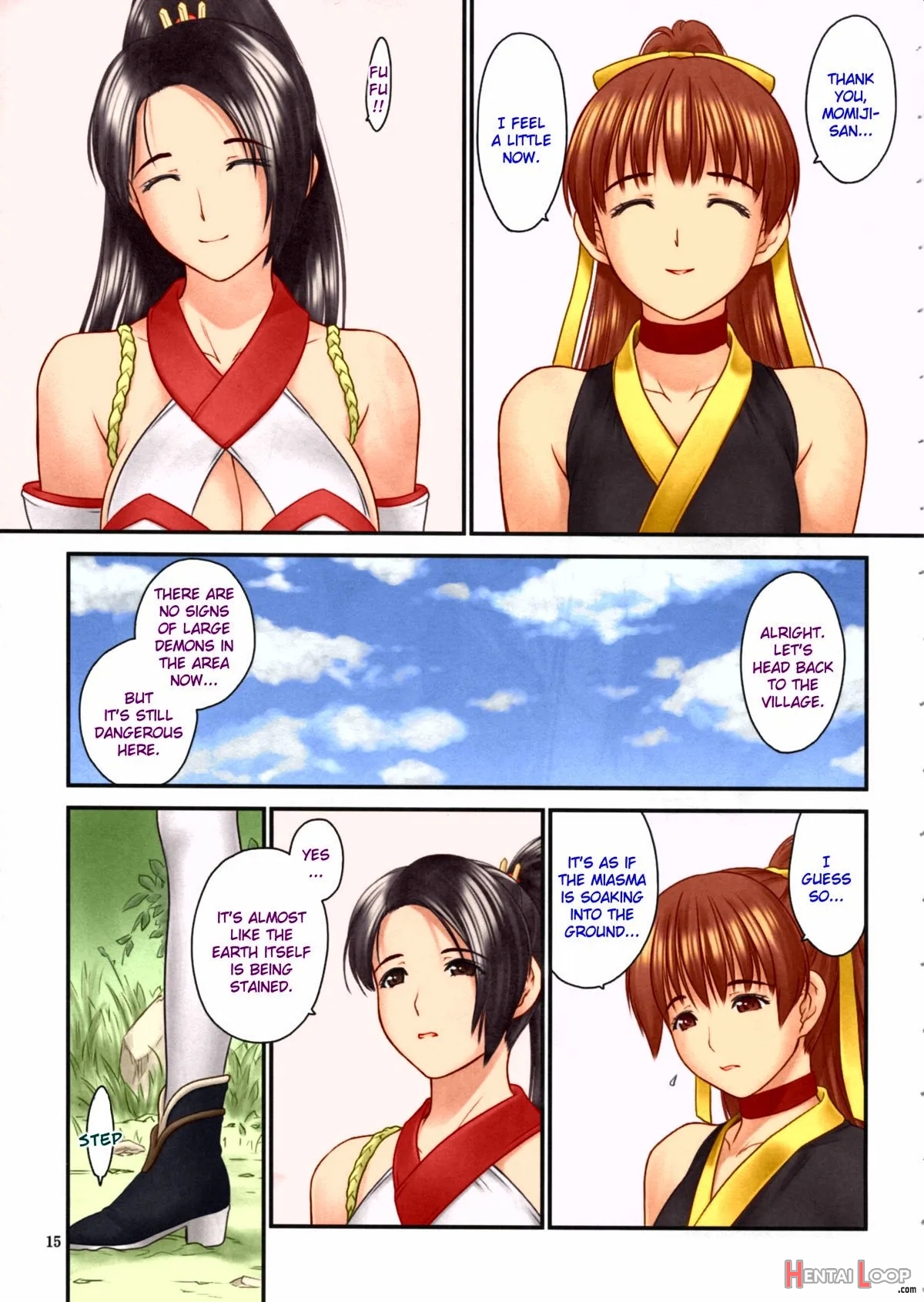 Toukiden Maki No Ni - Colorized page 11