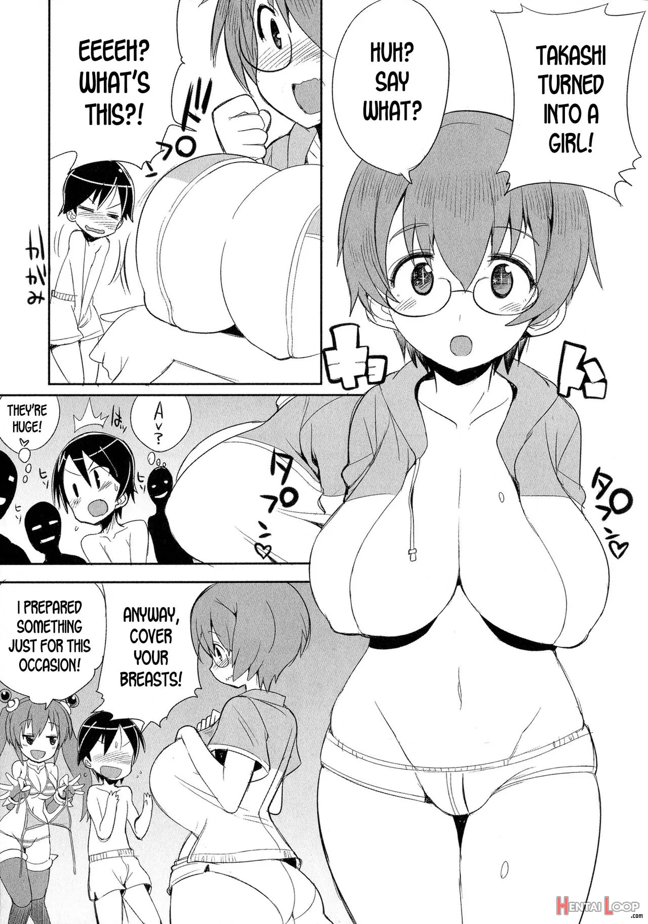 Uchuujin To Natsuyasumi!! page 5