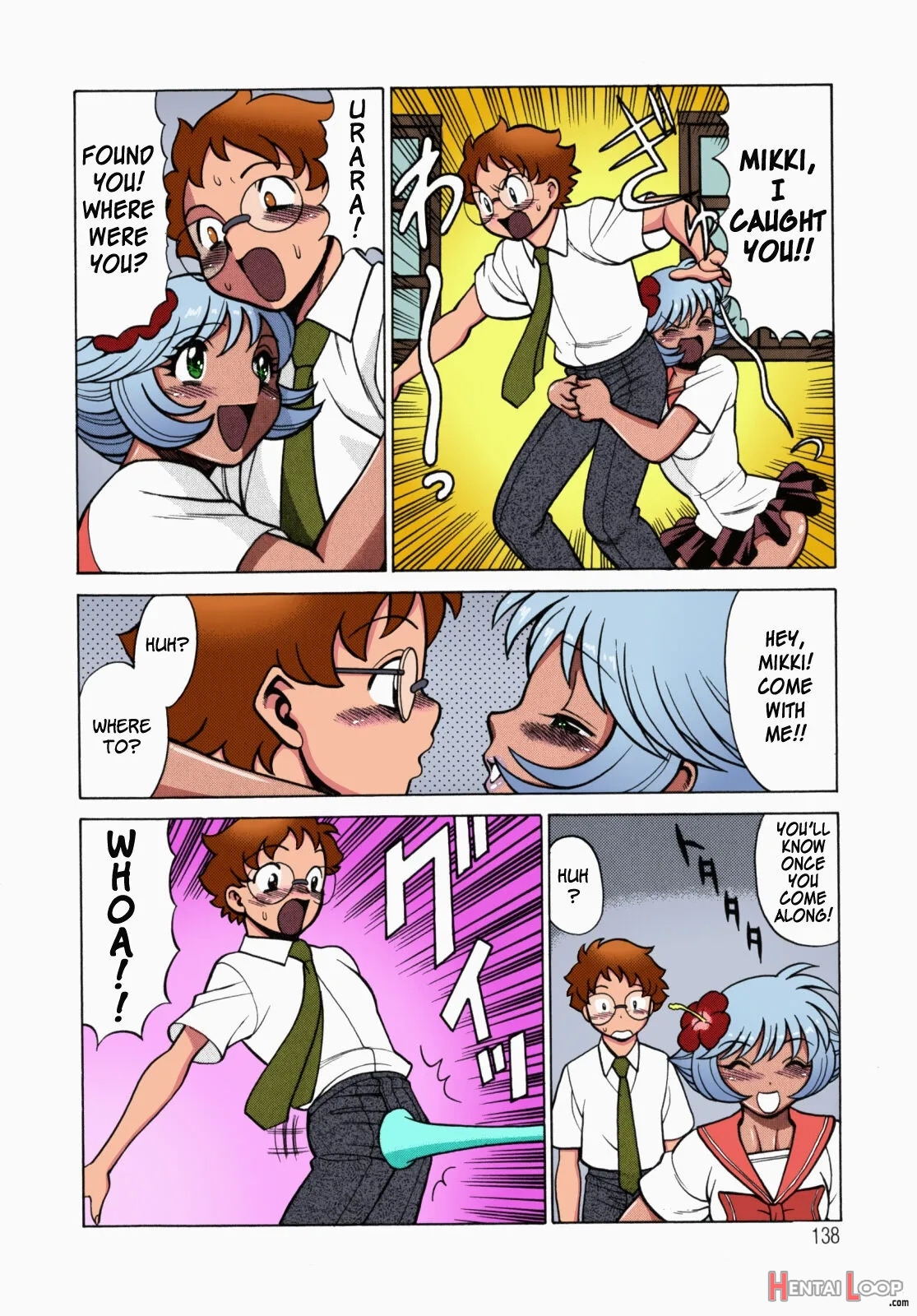 Urara To Mikki - Colorized page 137