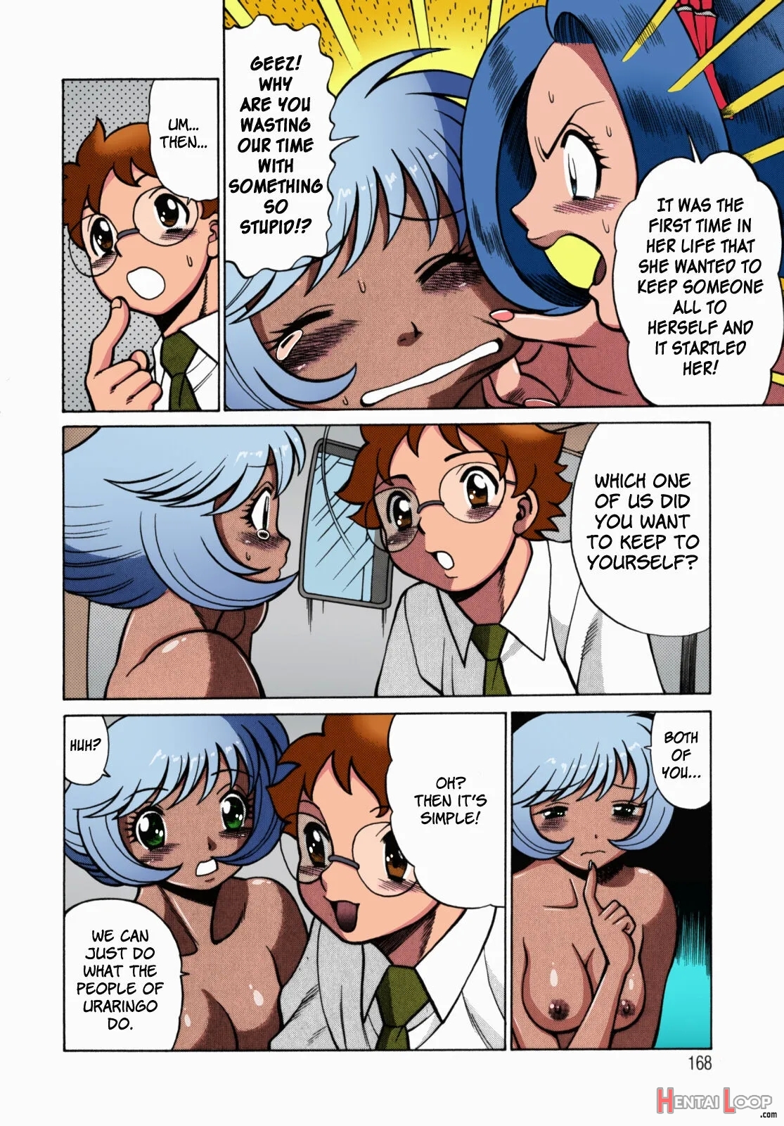 Urara To Mikki - Colorized page 167