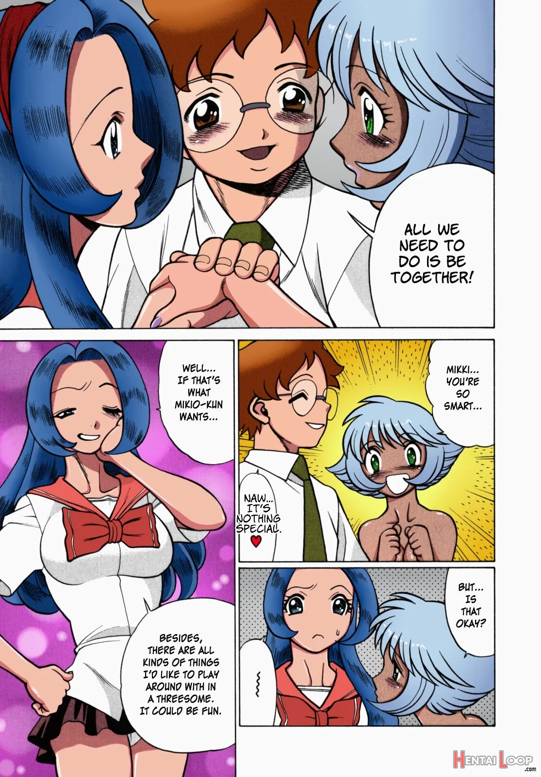 Urara To Mikki - Colorized page 168