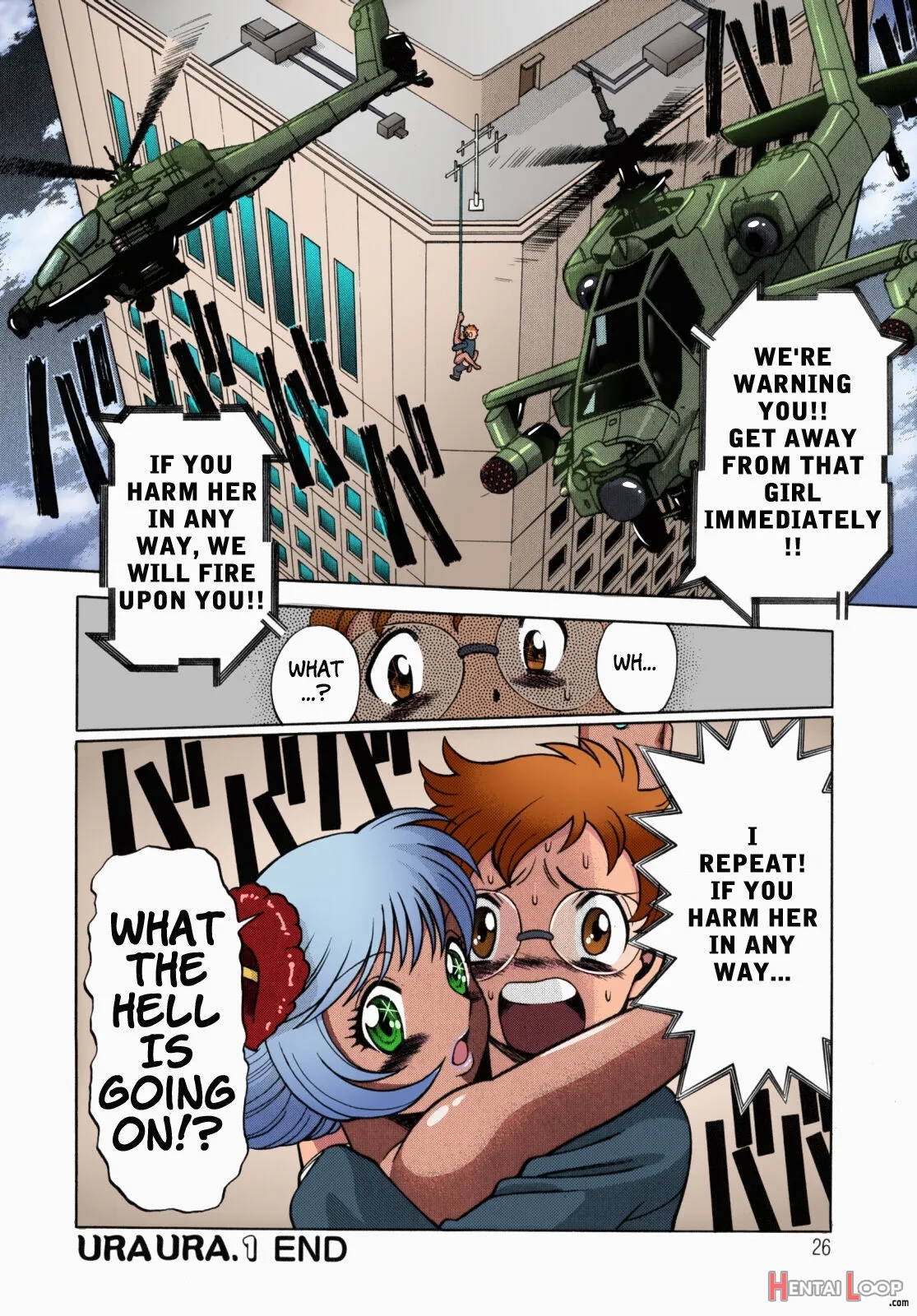 Urara To Mikki - Colorized page 25