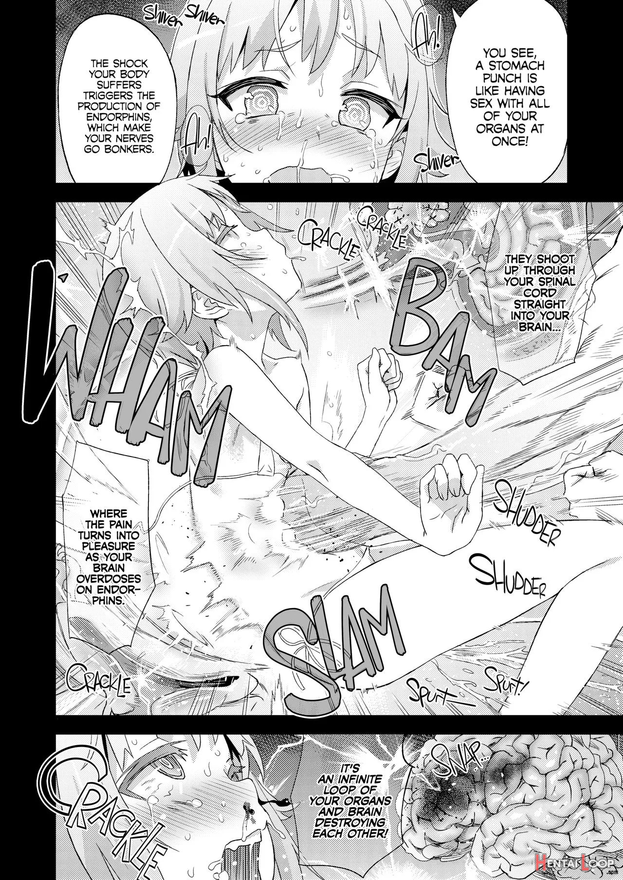 Victimgirls 15 Hara Pandemonium - Tummy Punching Inferno - Decensored page 15