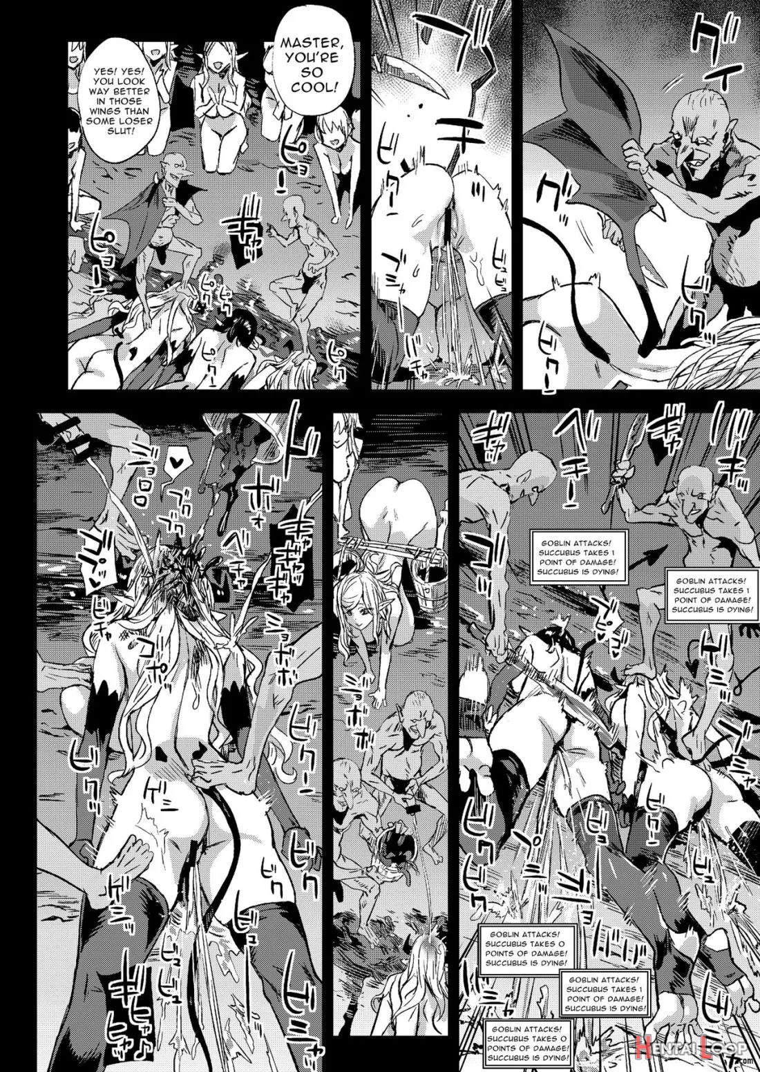 Victimgirlsr Succubus Joou Vs Zako Goblin page 33