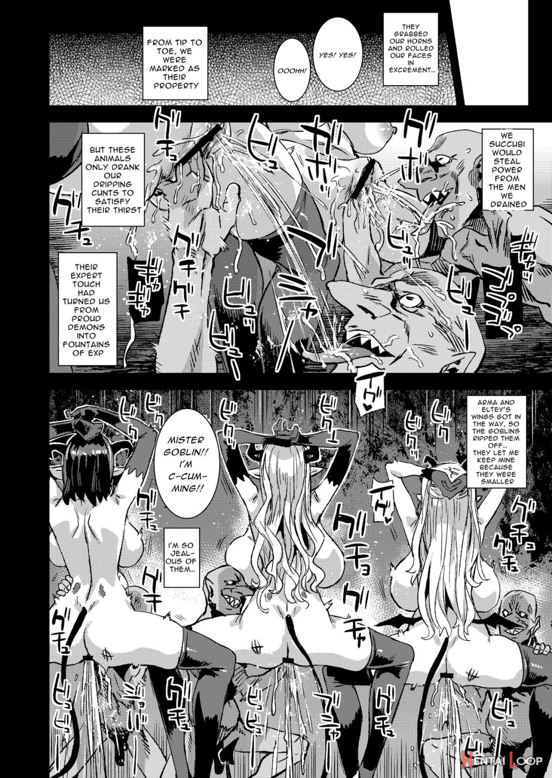 Victimgirlsr Succubus Joou Vs Zako Goblin page 35