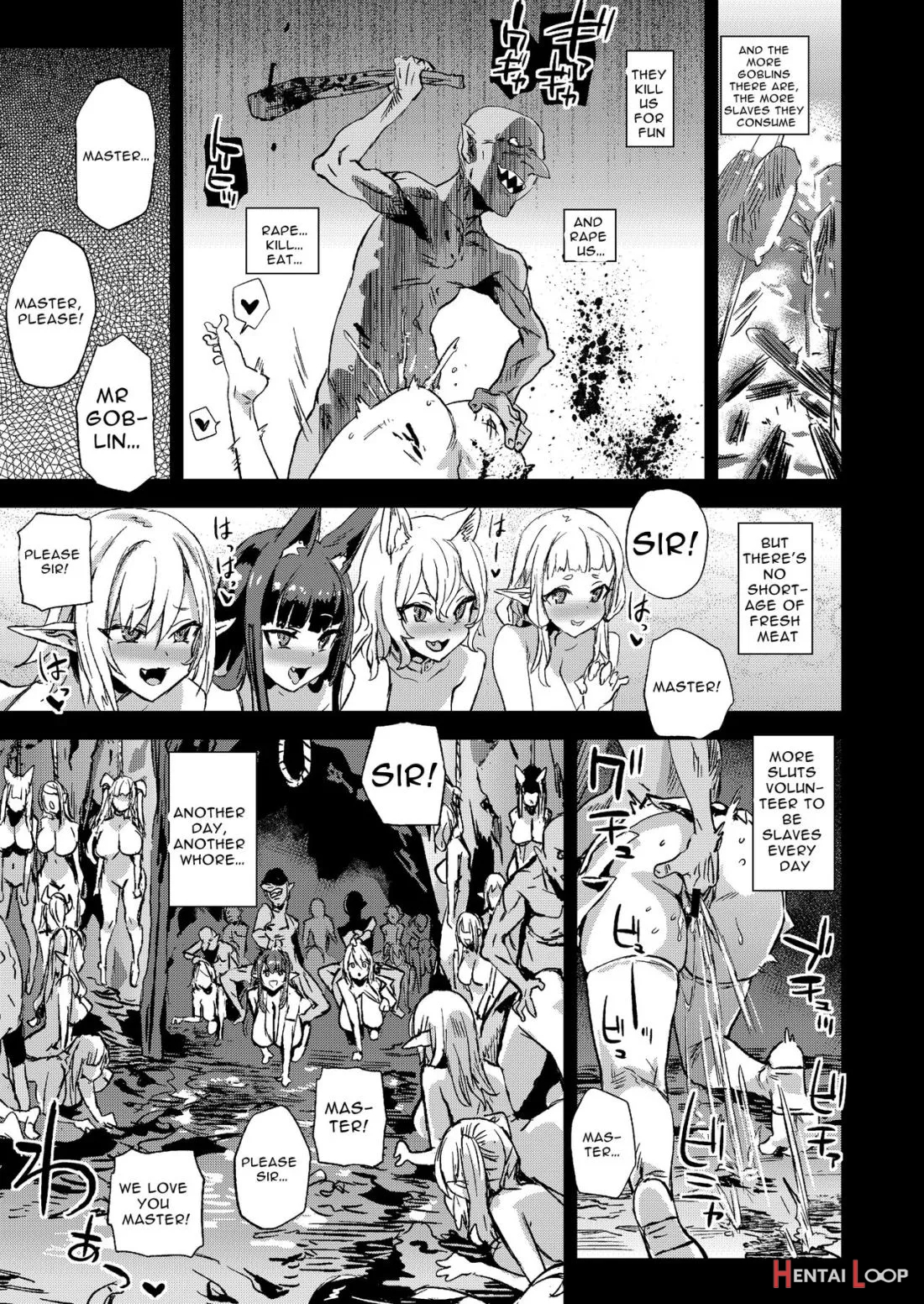 Victimgirlsr Succubus Joou Vs Zako Goblin page 40