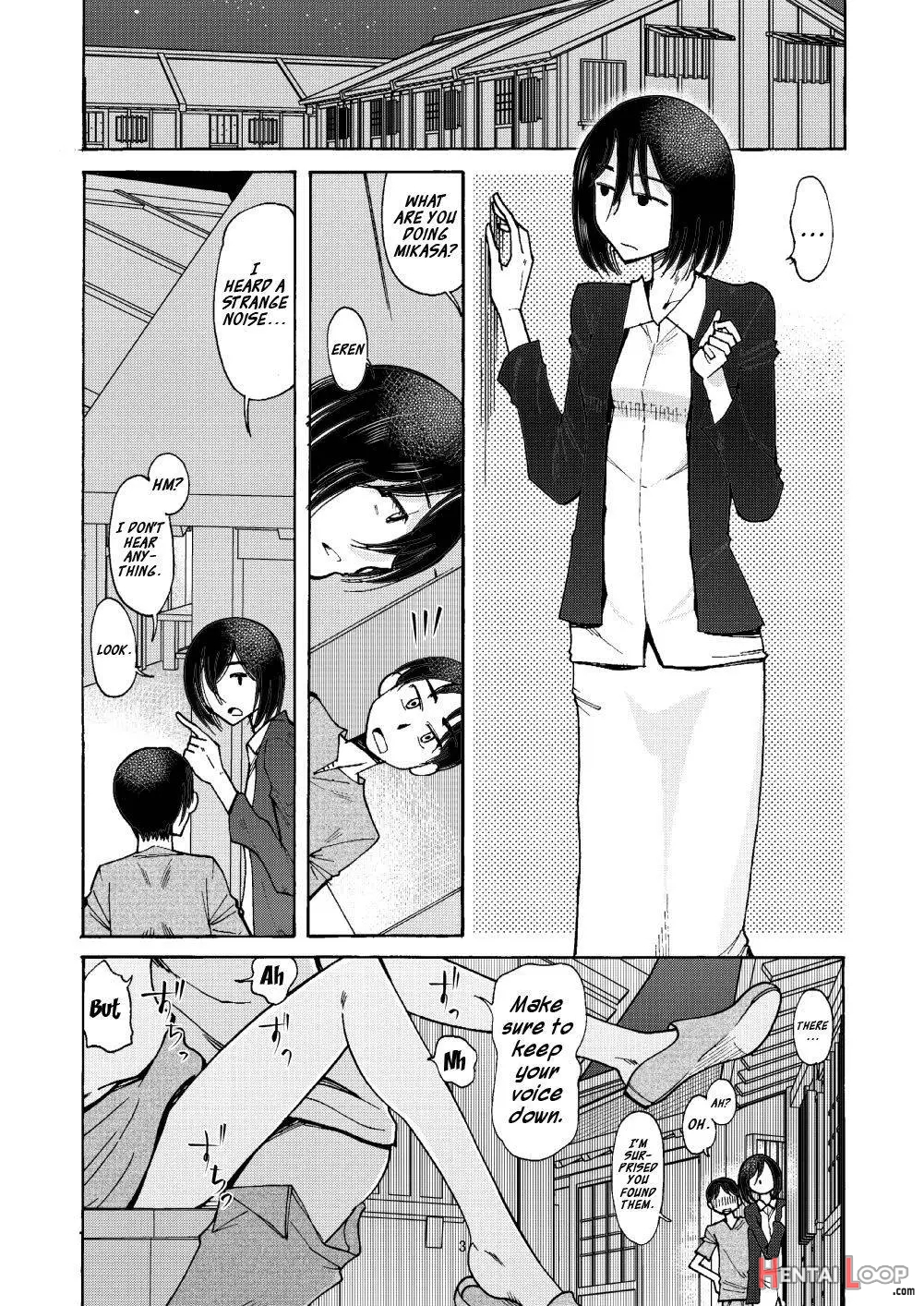 Watashi Wa Eren Ga Suki. Eren Wa Watashi Ga Suki. Nani Mo Mondai Wa Nai page 2