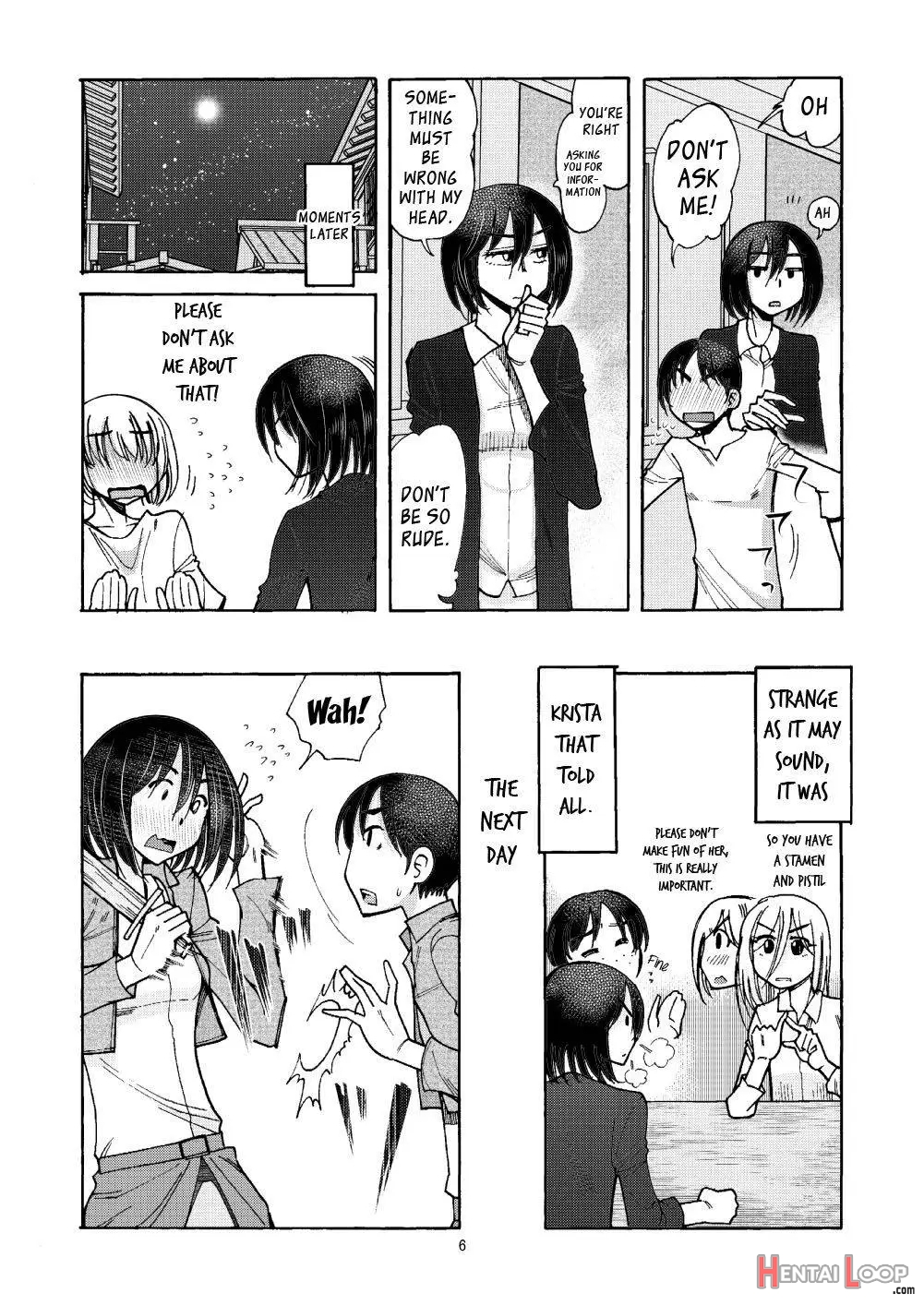 Watashi Wa Eren Ga Suki. Eren Wa Watashi Ga Suki. Nani Mo Mondai Wa Nai page 5