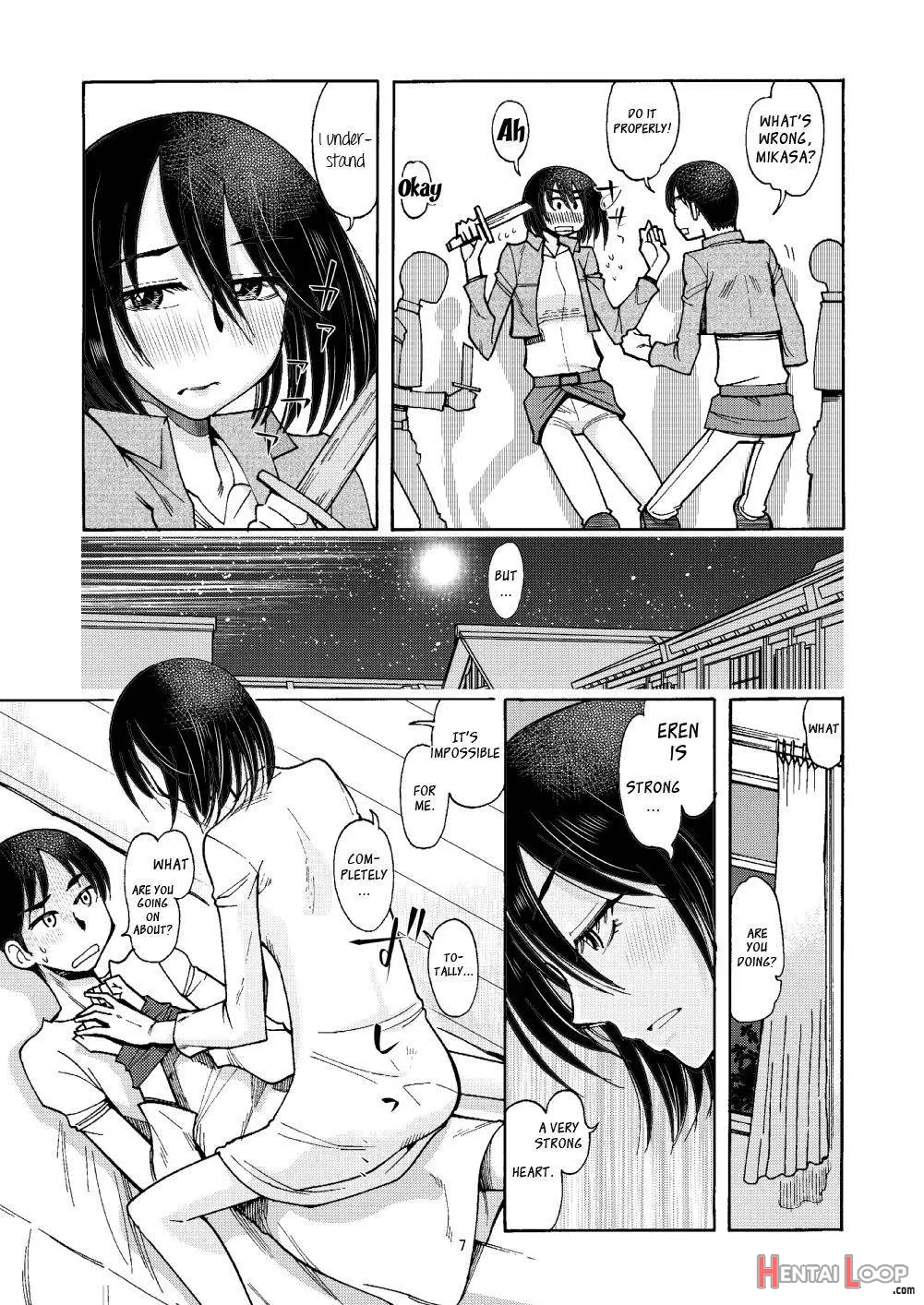 Watashi Wa Eren Ga Suki. Eren Wa Watashi Ga Suki. Nani Mo Mondai Wa Nai page 6