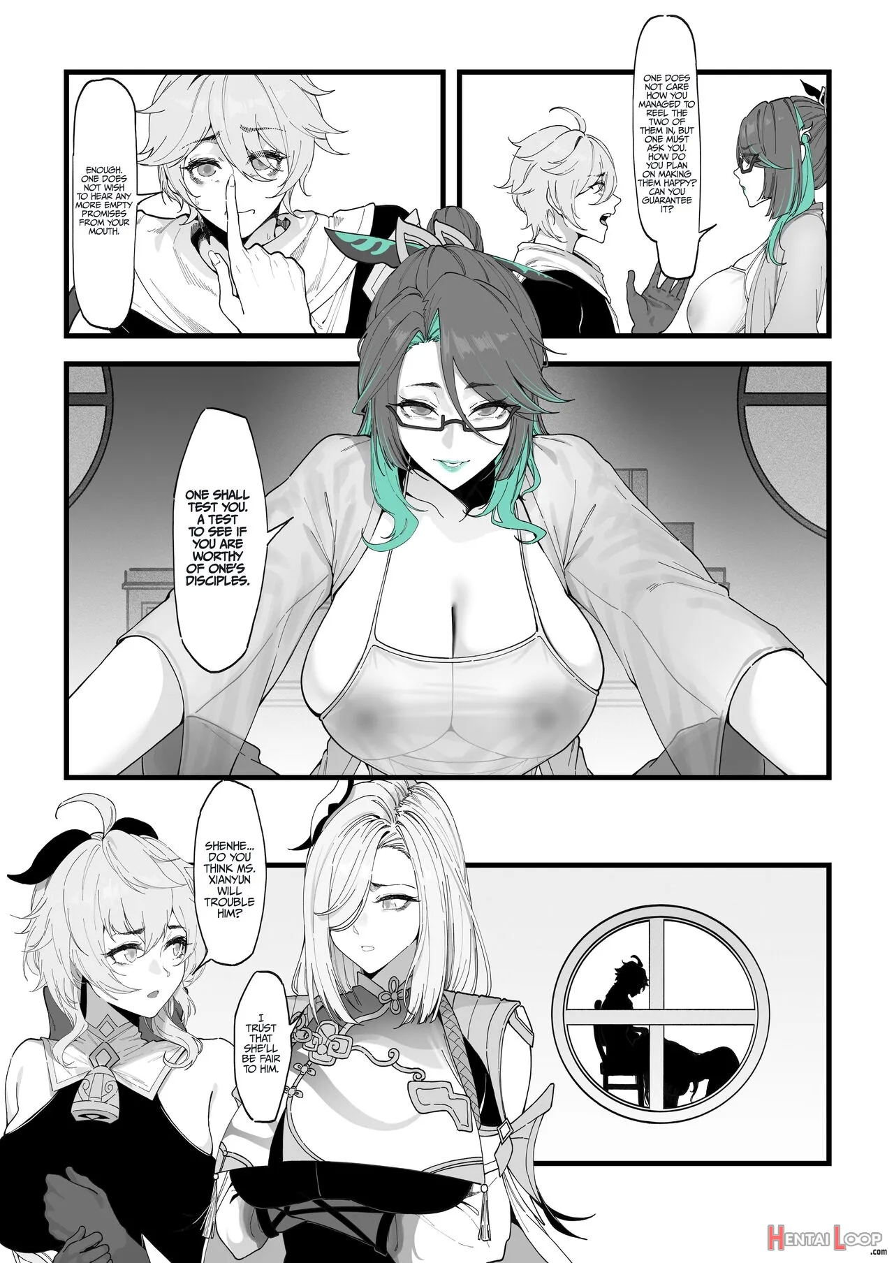 Xianyun: Sora No Shiren - Decensored page 5