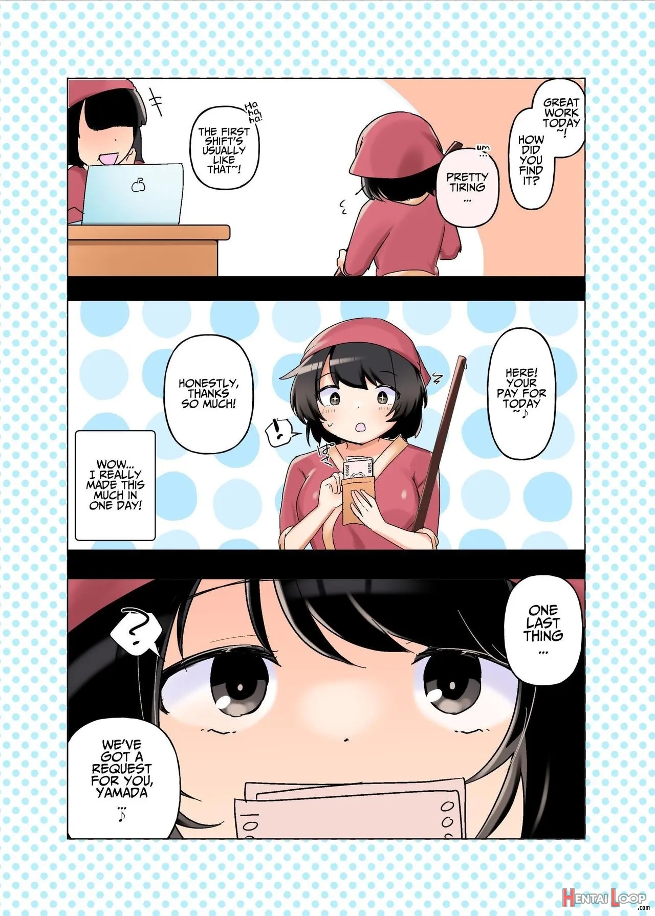 Yakeni Jikyuu No Takai Jo Furo Seisou Arubaito ~okyaku-sama No Iu Koto Wa Zettaidesu ♪~ page 18