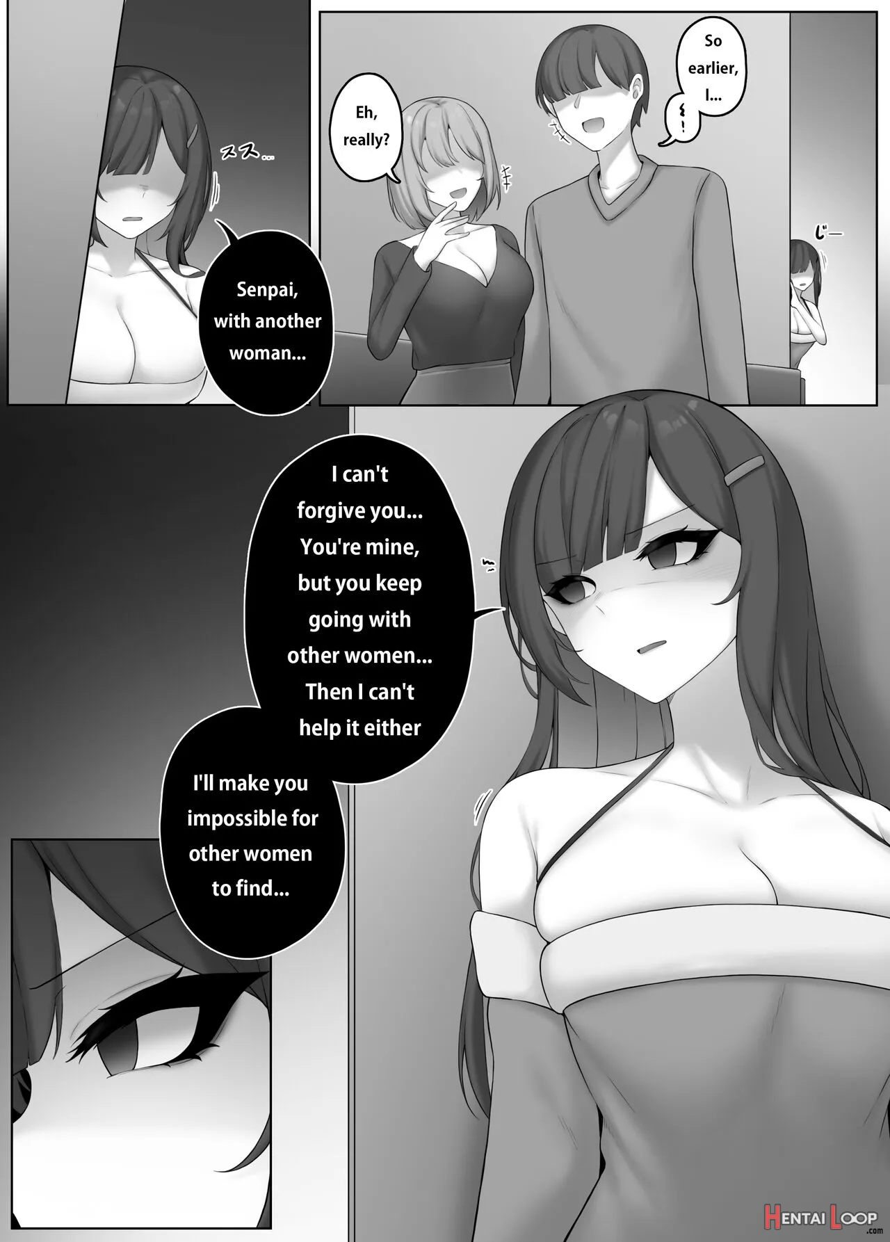 Yandere Kouhai page 1