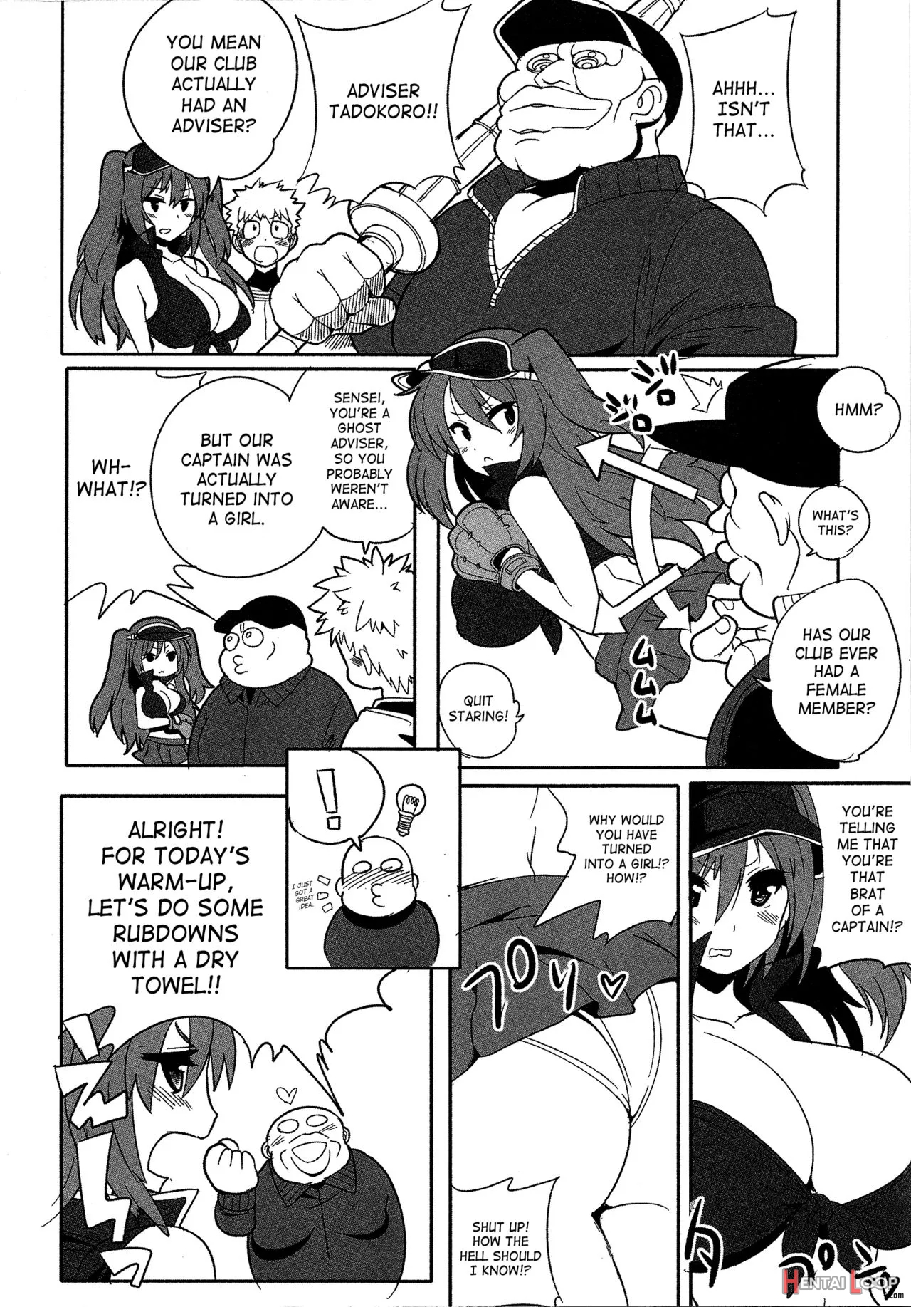 Yawaraka Captain! 2 page 4