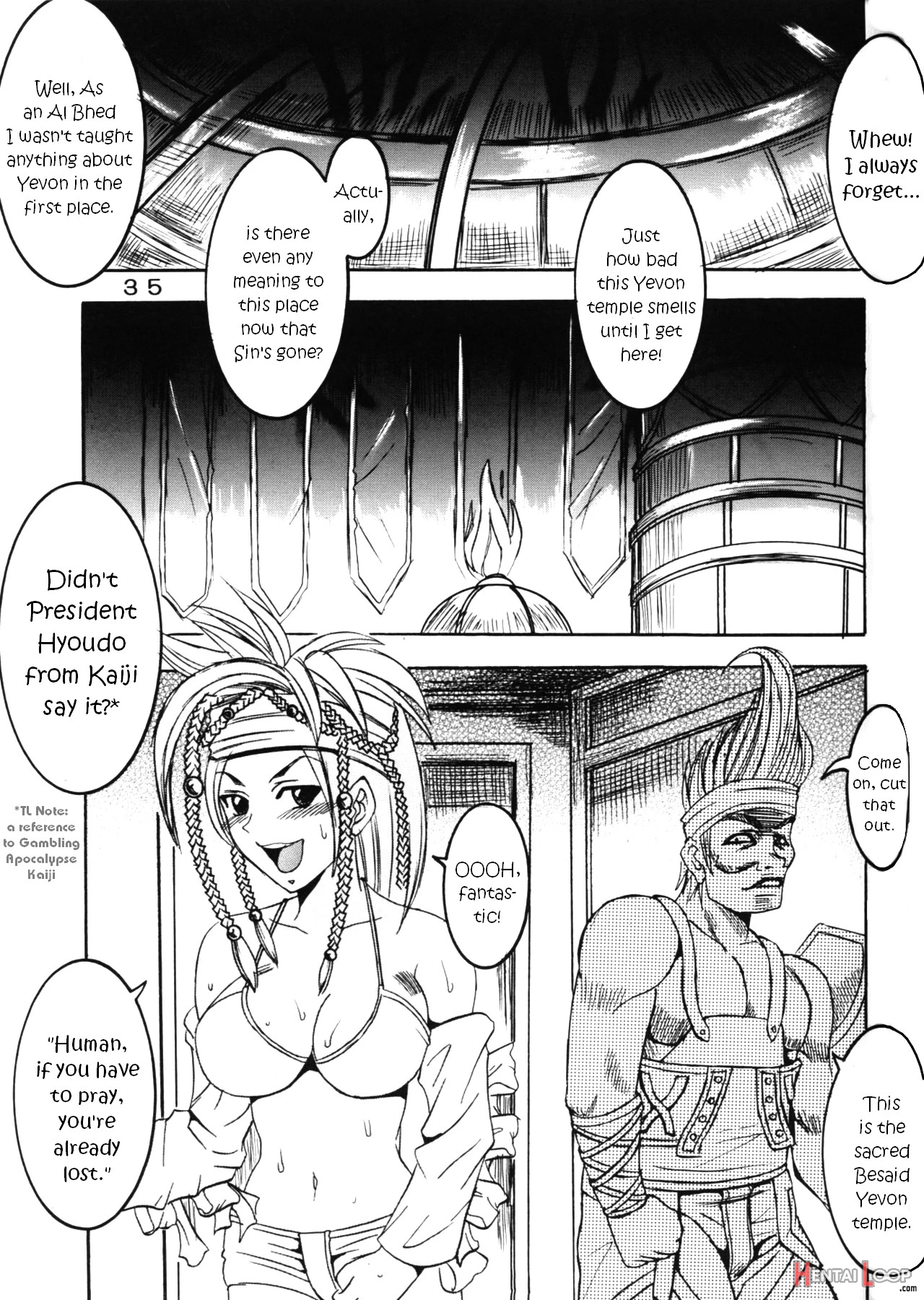 Yuna A La Mode 5 Sphere Hunter Kamomedan Xanarkand Debut page 34