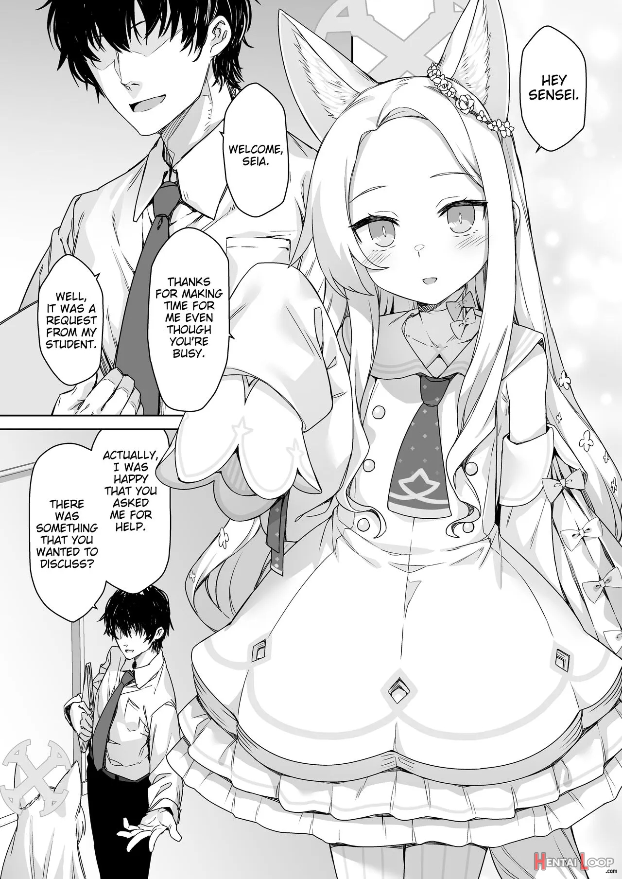 Yurizono Seia Wa Koyoi Mo Midara Na Yume Wo Miru. page 2